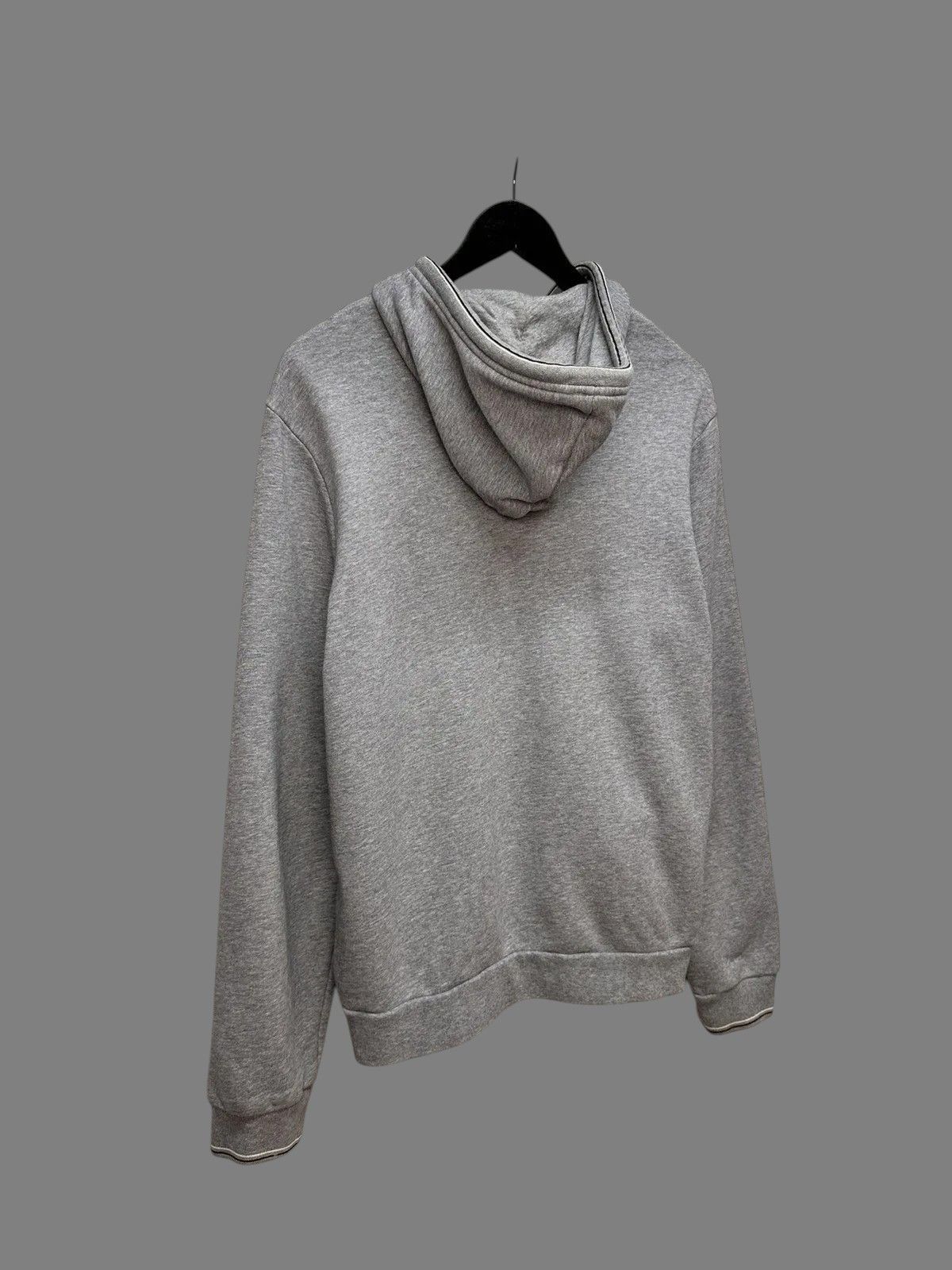 Vintage Lacoste Vintage Grey Zip Hoodie Sk8 France Polo Style Size US L / EU 52-54 / 3 - 13 Thumbnail
