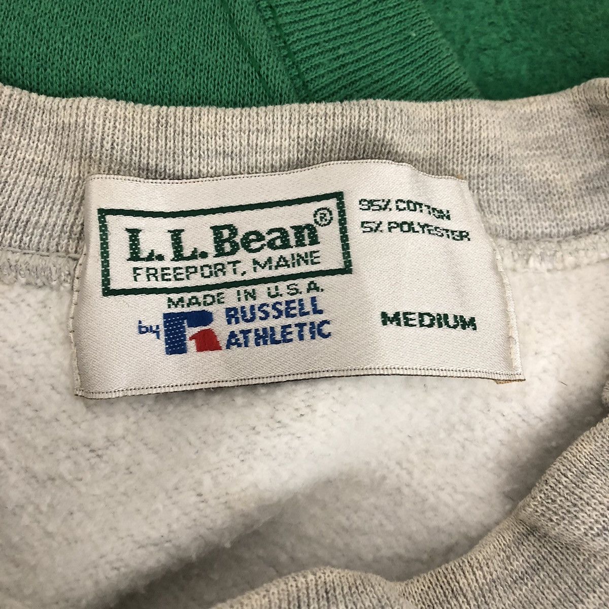 L.L. Bean L.L. BEAN Embroidery Spellout Crewneck Sweatshirt Size US M / EU 48-50 / 2 - 7 Thumbnail
