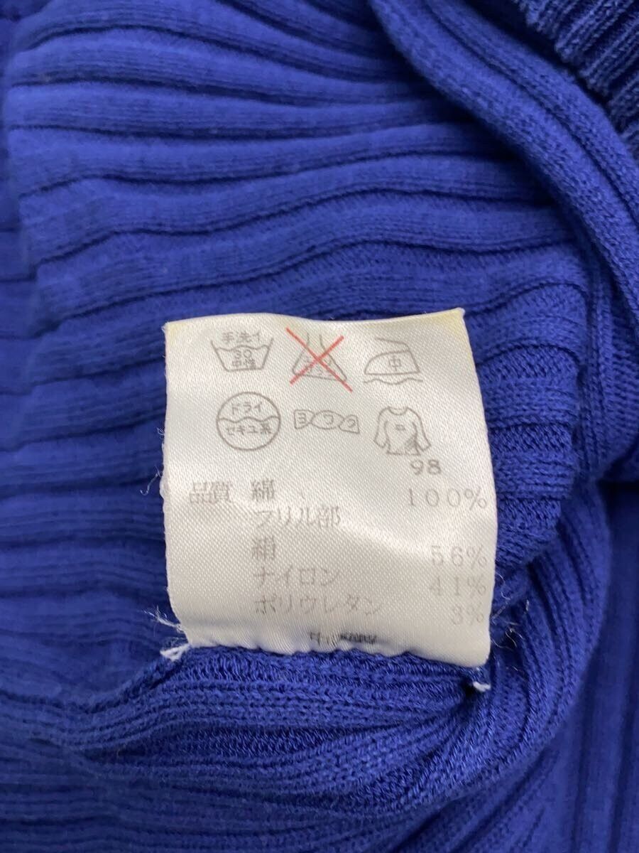 Jean Paul Gaultier Archive Ribbed Zip Up Silk Knit Sweater Size XL / US 12-14 / IT 48-50 - 3 Thumbnail