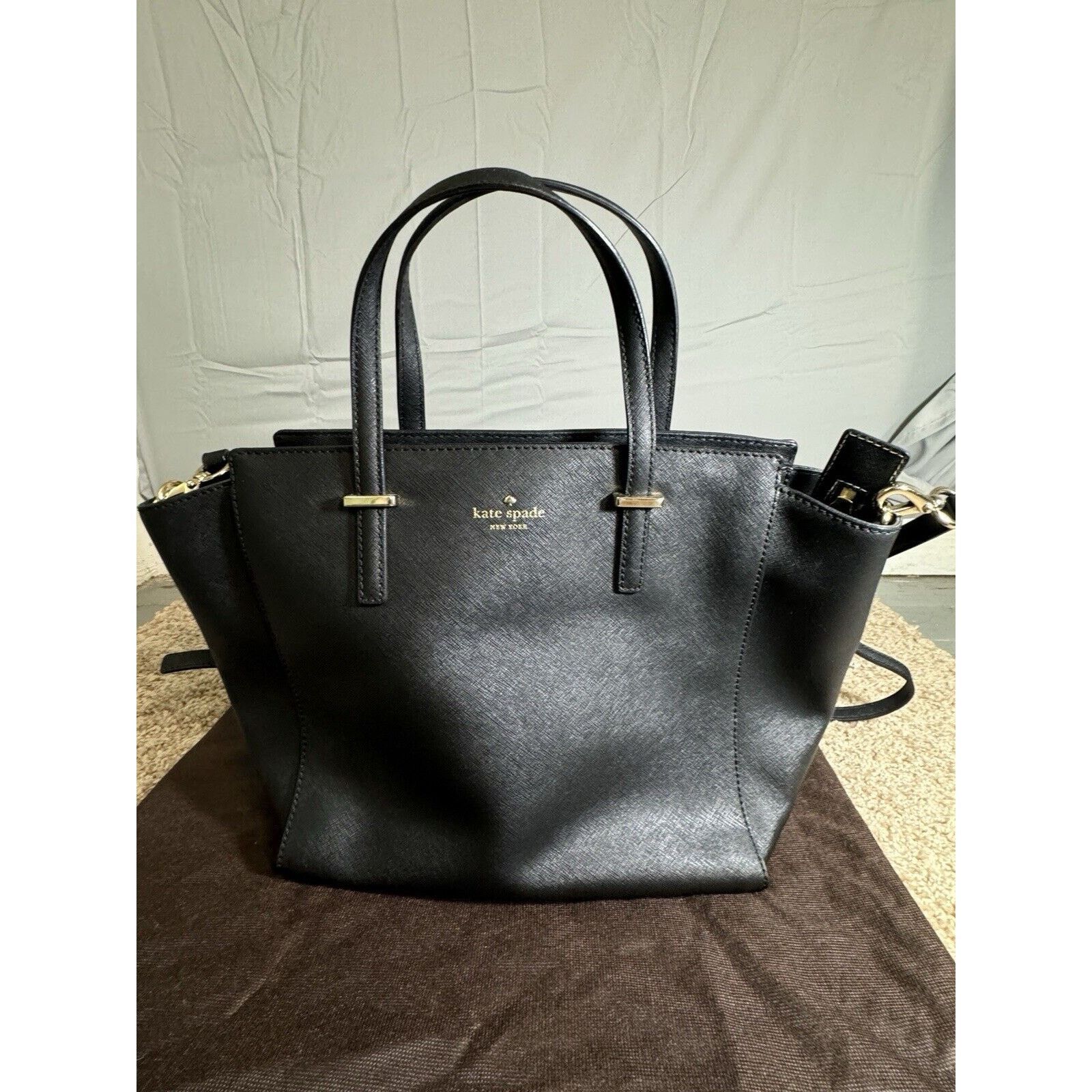 Kate Spade kate spade new york Kitt Tote Bag - Black, Large Size ONE SIZE - 3 Thumbnail