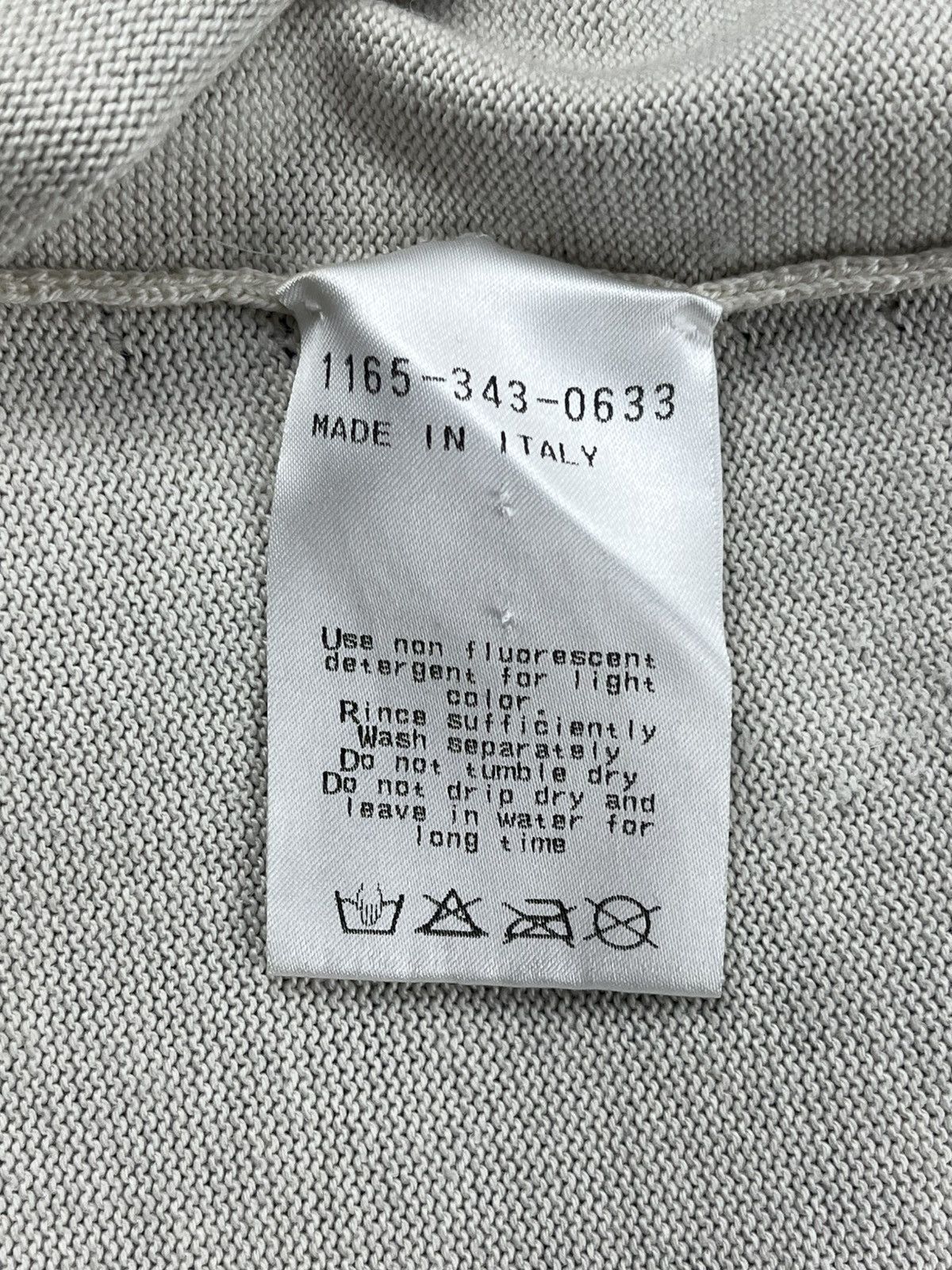 Label Under Construction Label Under Construction Grey Dyed Longsleeve Knit Sweater Size US S / EU 44-46 / 1 - 7 Thumbnail