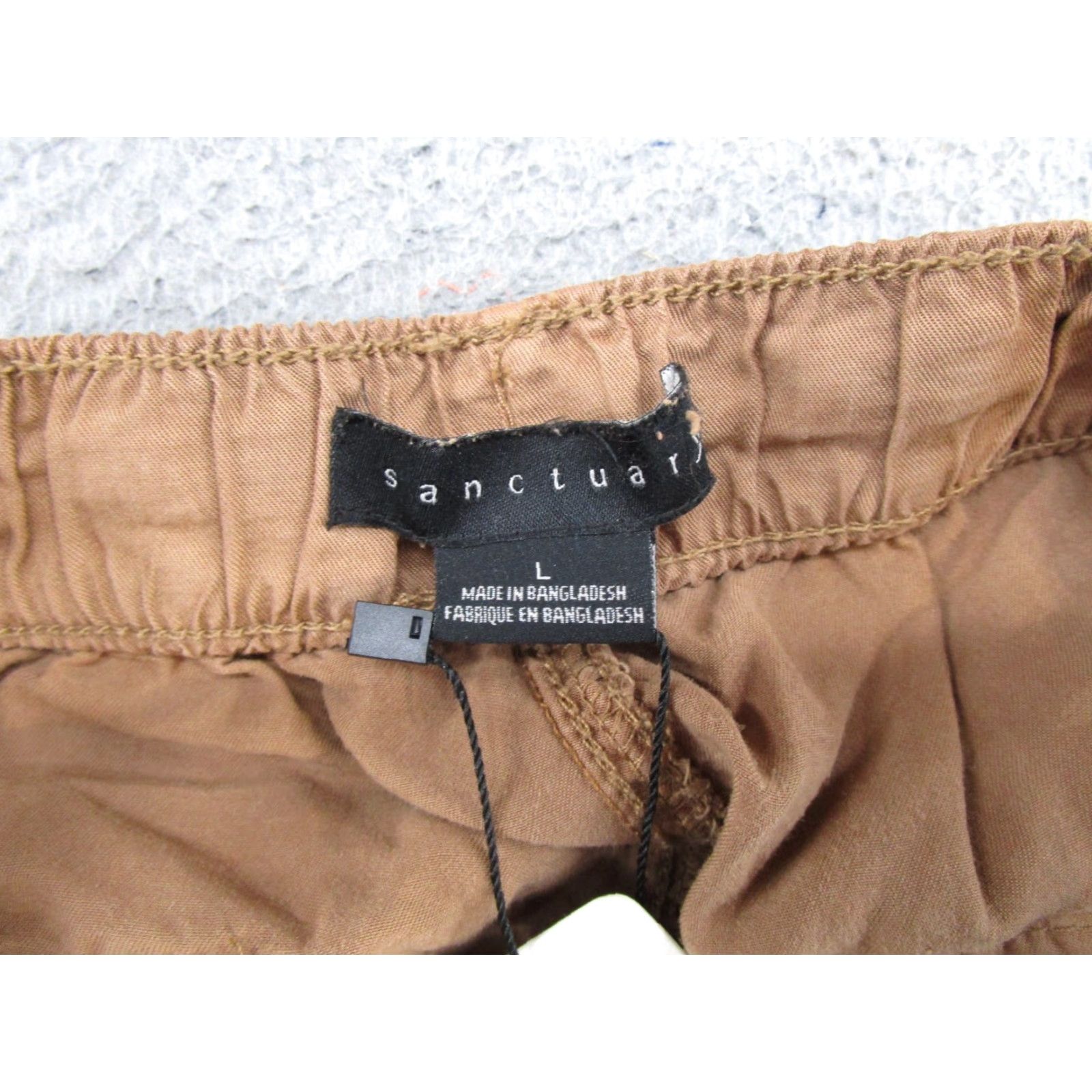 Sanctuary NWT Sanctuary Pants Women Travel Beige Lightweight Lyocell Size L New NWT Lyocell Pants Beige Sanctuary Women Travel Lightweight Size 36" / US 14 / IT 50 - 4 Thumbnail