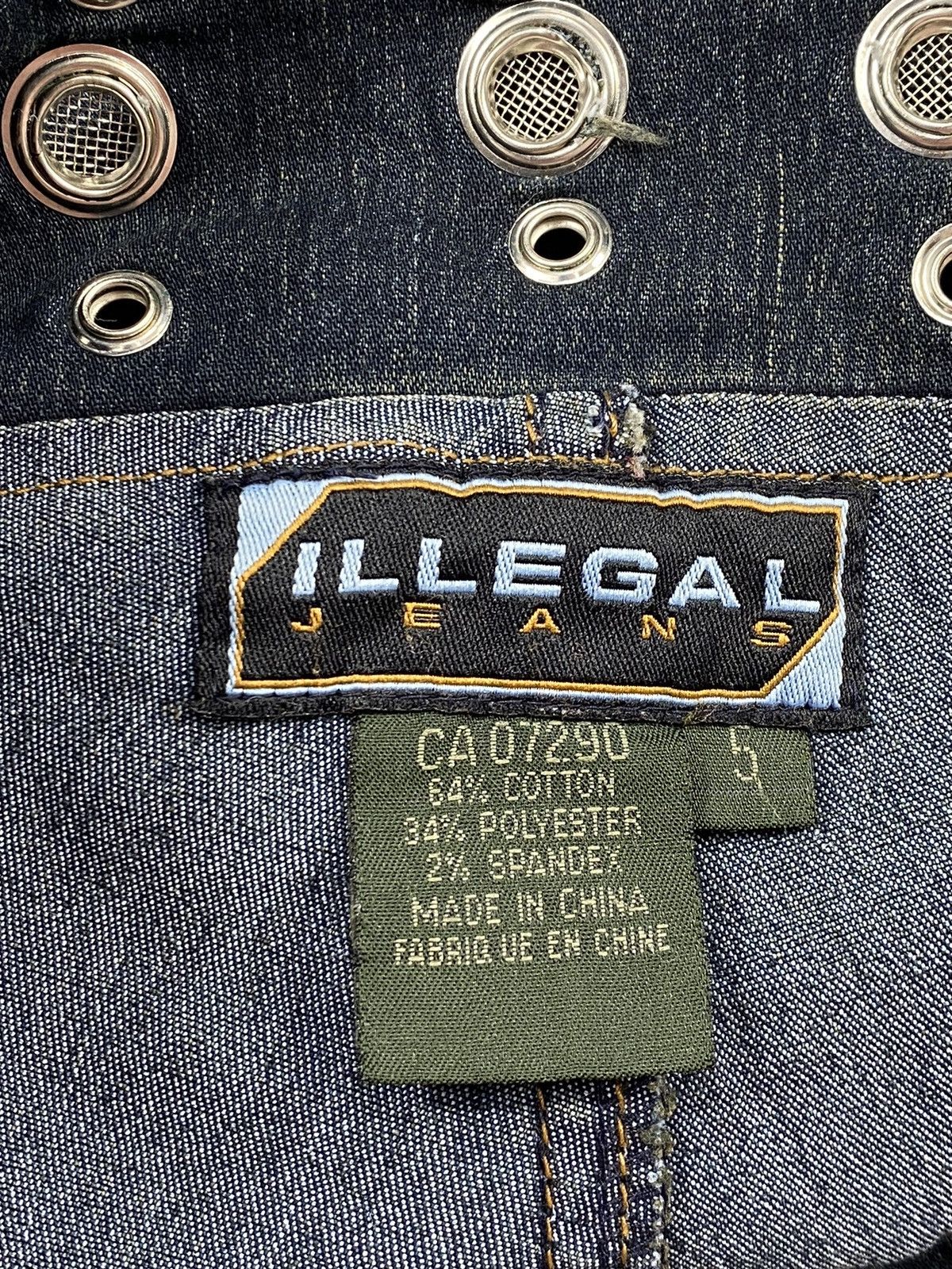 Vintage LASTDROP🔥 Y2K Studded Distressed Style Boho Belt Mini Shorts Size 28" / US 6 / IT 42 - 8 Thumbnail