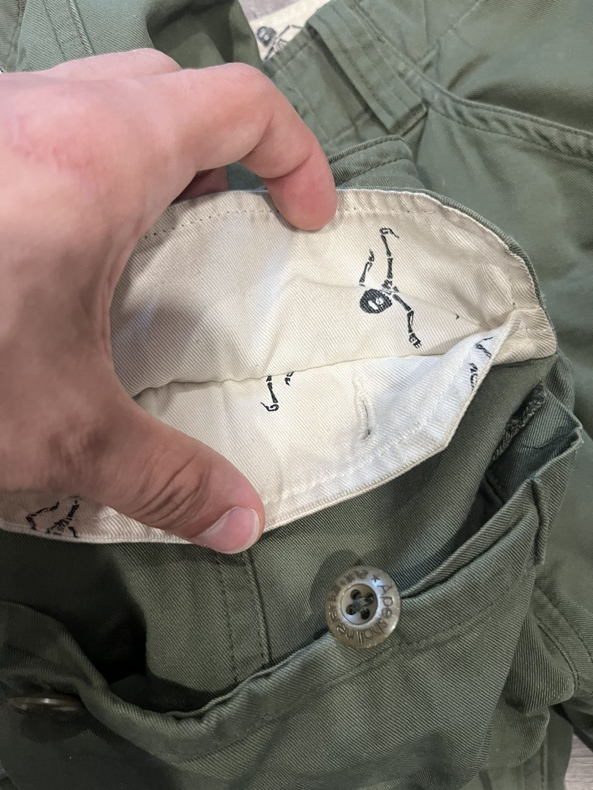 Bape Bape Vintage Pirate cargo pants Size US 31 - 8 Thumbnail