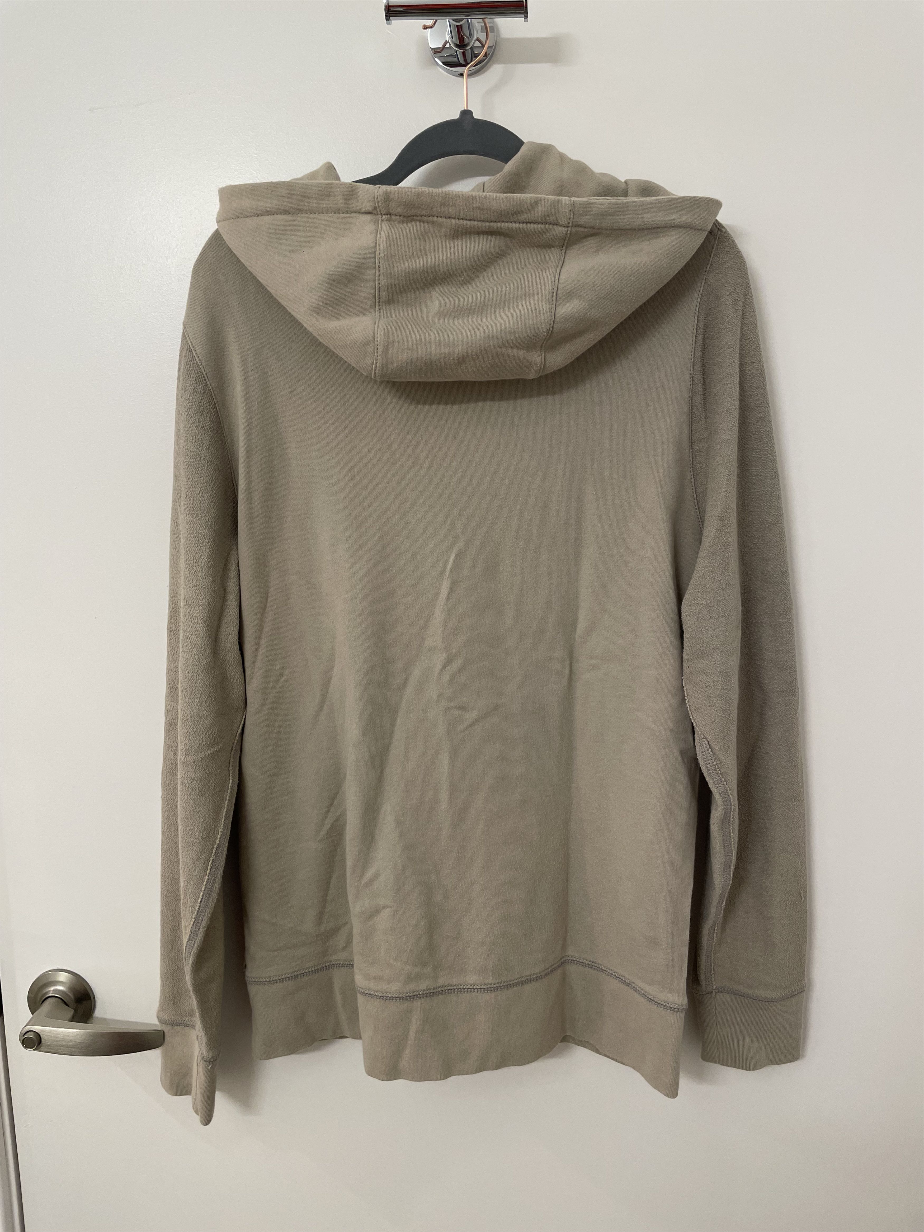 T by Alexander Wang T by Alexander Wang Cream Zip Up Hoodie Size US XS / EU 42 / 0 - 3 Thumbnail