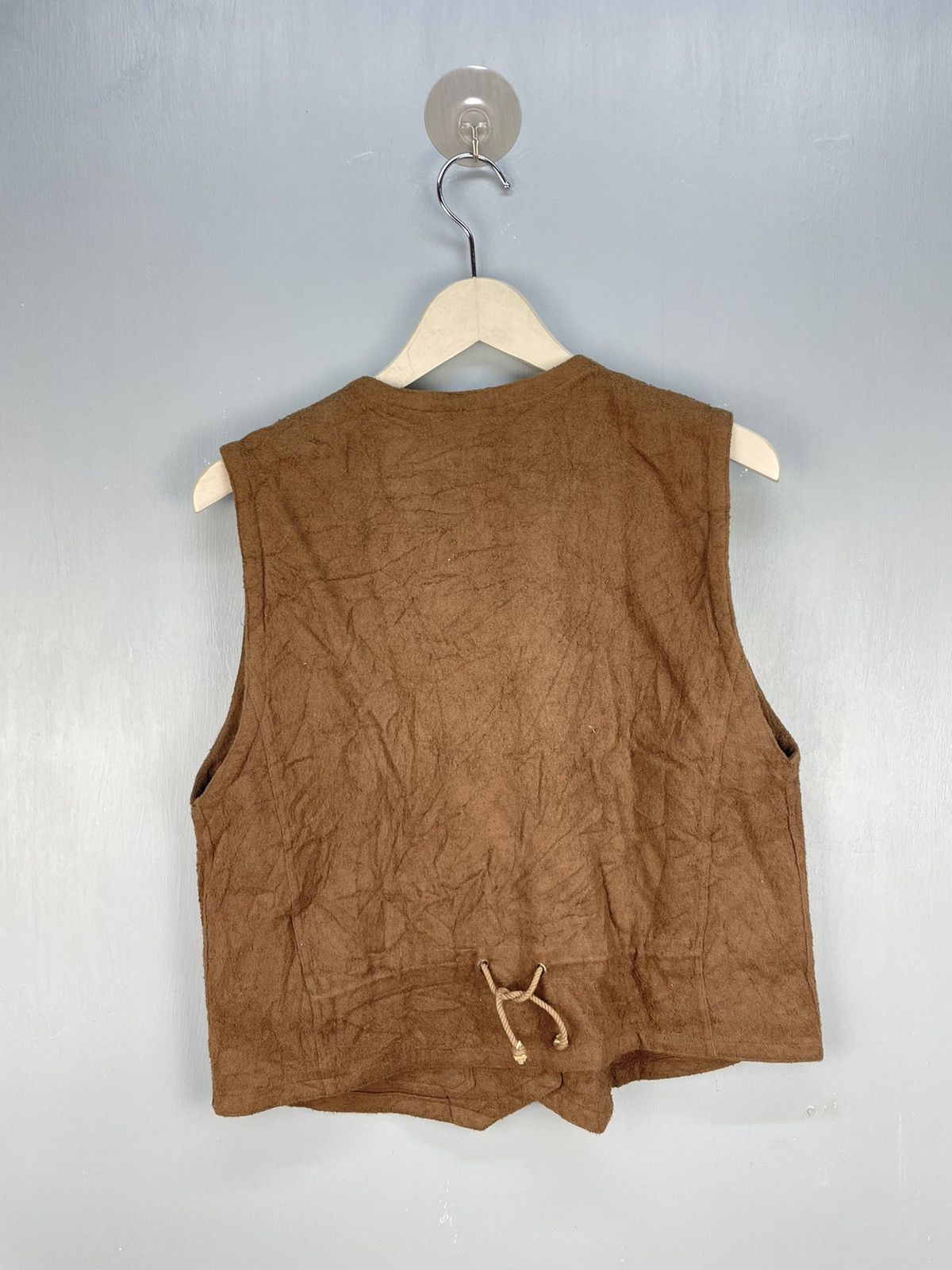 Vintage Vintage 80s Yohji Yamamoto vest Size US M / EU 48-50 / 2 - 2 Thumbnail