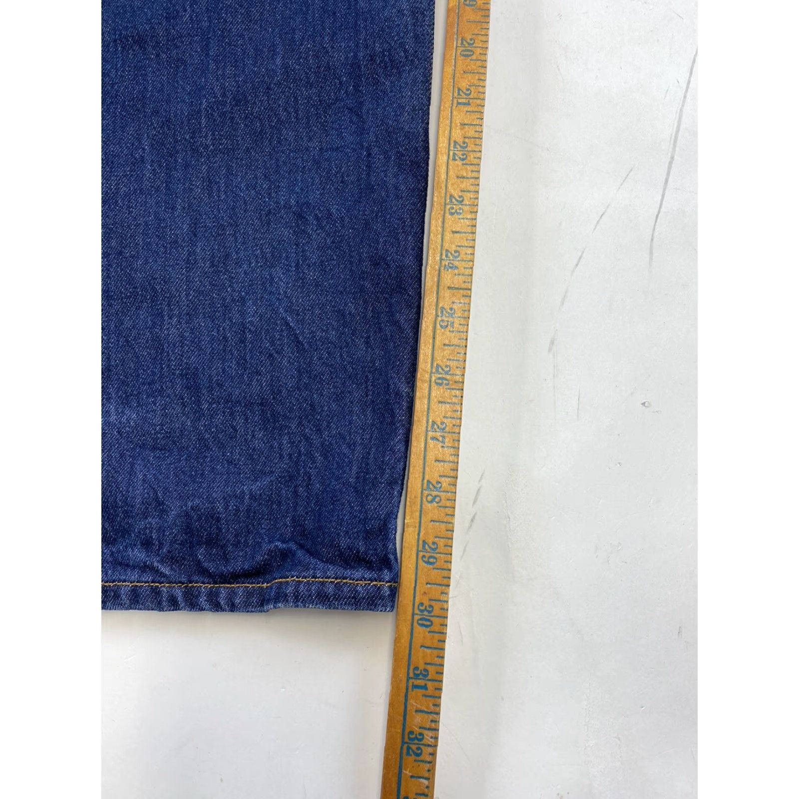 Levi's VINTAGE Levis 501 Jeans Mens 38x30 Dark wash Denim Straight 30 In Blue Men Size US 38 / EU 54 - 3 Thumbnail