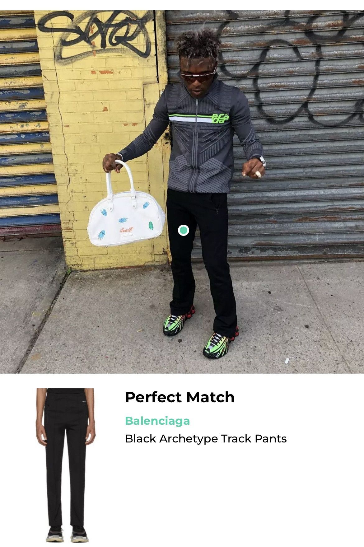 Balenciaga FW17 Balenciaga Archetype Track Pants Black Size US 32 / EU 48 - 9 Thumbnail