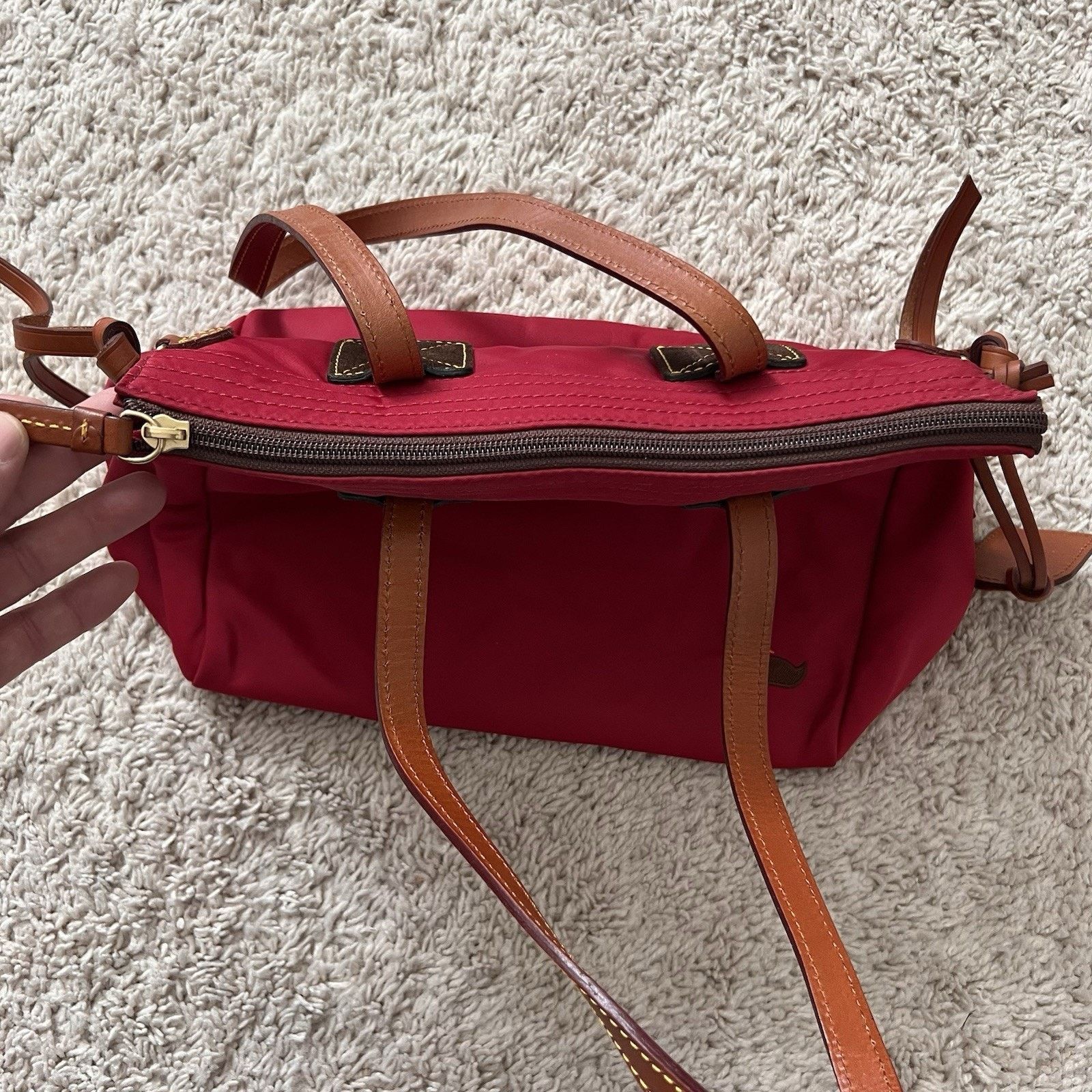 Dooney & Bourke Dooney & Bourke Vintage Betty Tote Satchel w/Leather Accent Size ONE SIZE - 6 Thumbnail