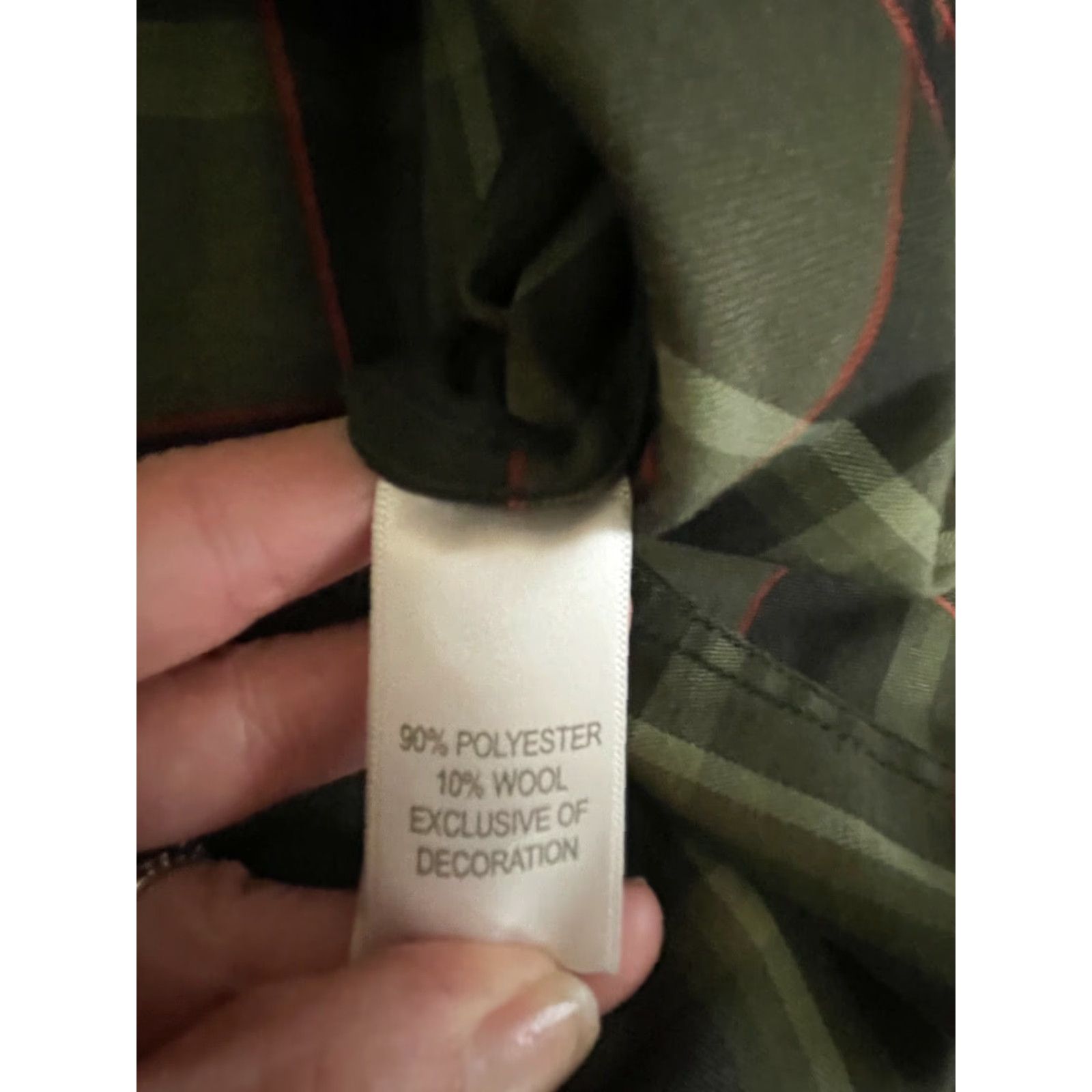 Vintage Alaskan Hardgear Mens Long-Sleeve Button-Front Shirt Plaid Size L Green Size US L / EU 52-54 / 3 - 7 Thumbnail