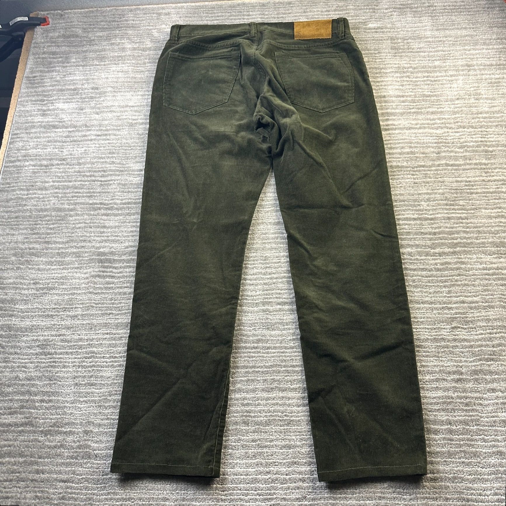Todd Snyder Todd Snyder Corduroy Pants Slim Fit Chino Men 31x32 31x29 Green 5-Pocket Casual Vintage No N/A Size US 31 - 2 Thumbnail