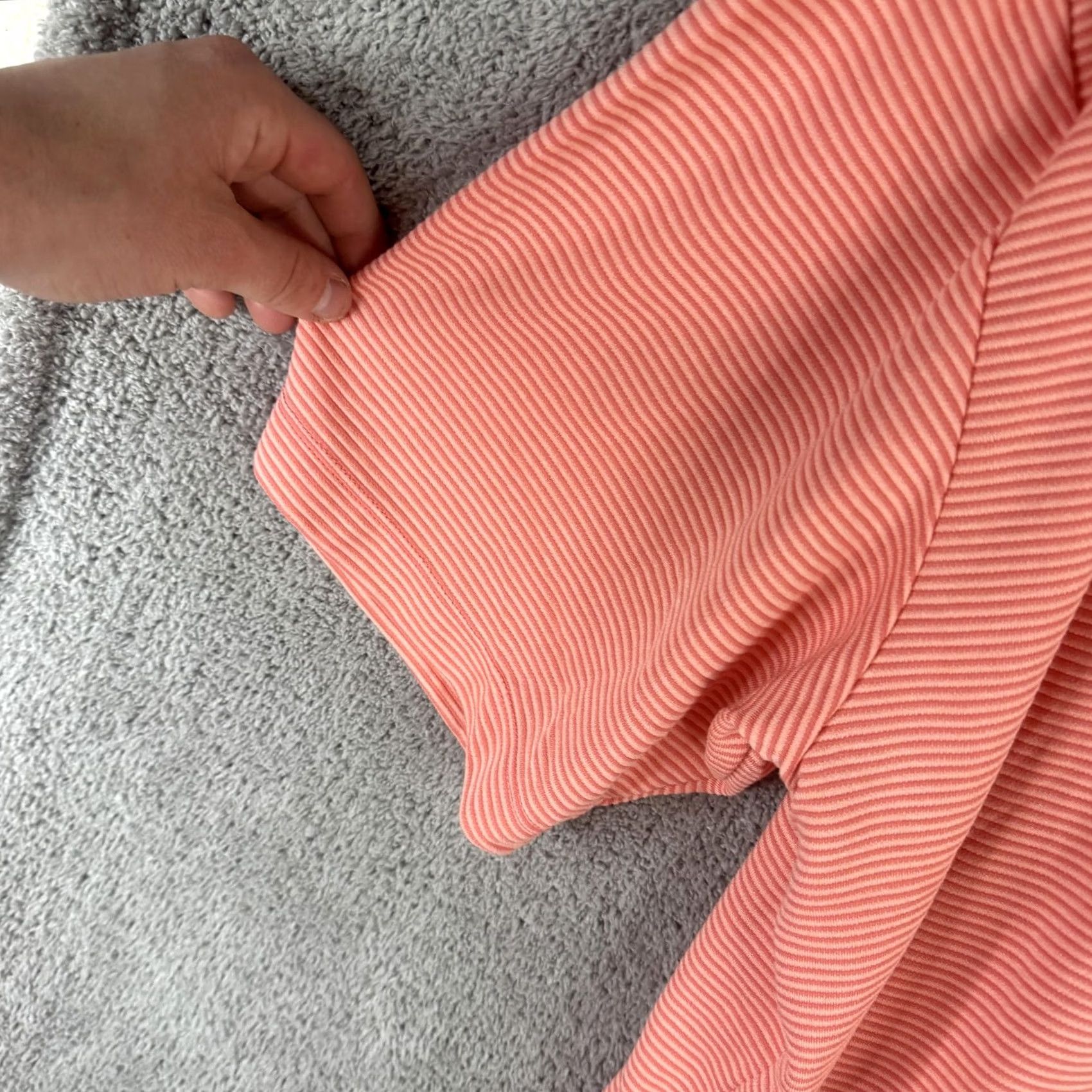 Vintage Jamaica Jaxx Polo Shirt Mens 2XL Pink Stripe Short Sleeve Casual Knit Modal Blend Button Front Placket Size US XXL / EU 58 / 5 - 4 Thumbnail
