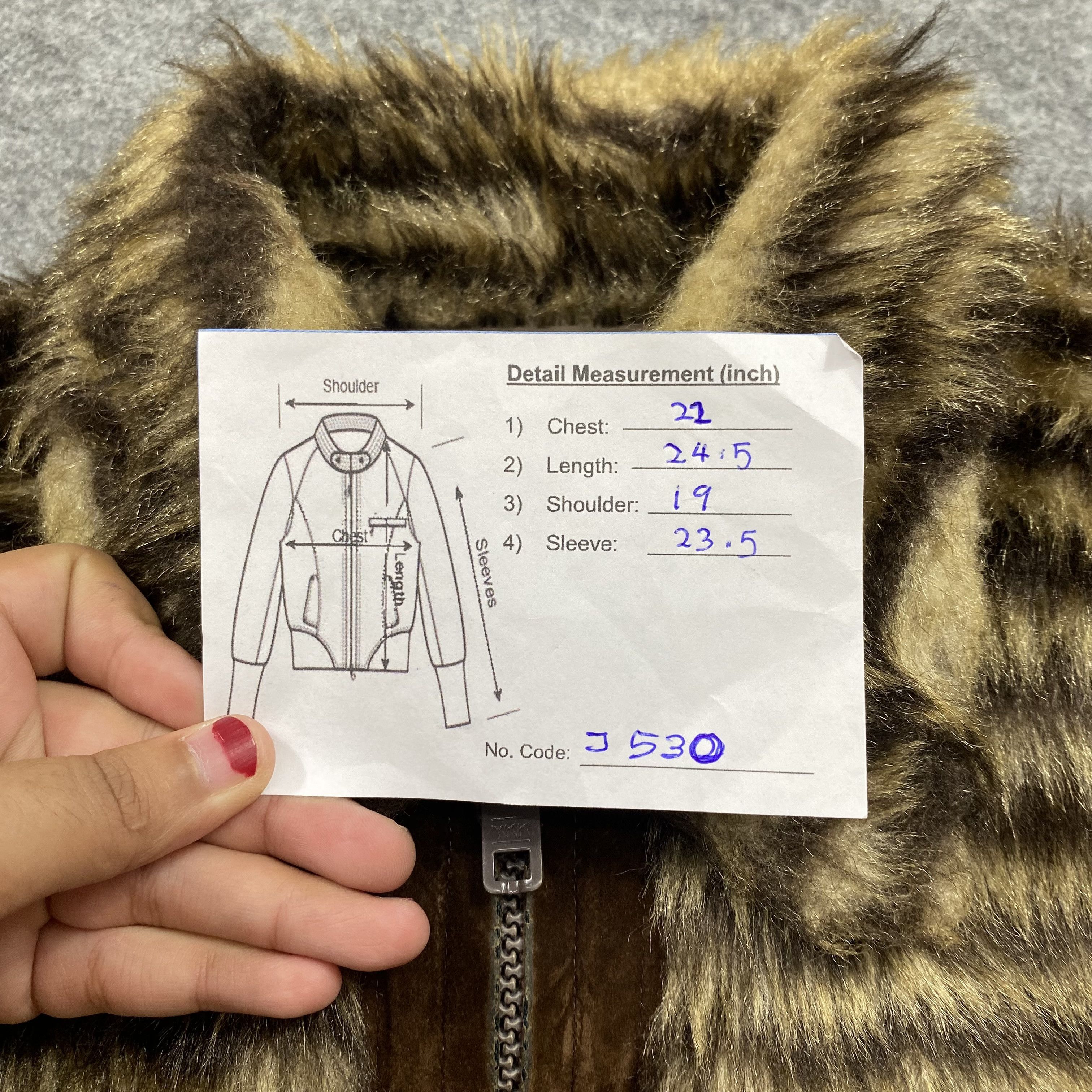 Issey Miyake Vintage 90s RIVER JAC Faux Fur Tiger Striped Jacket-J530 Size US M / EU 48-50 / 2 - 13 Thumbnail