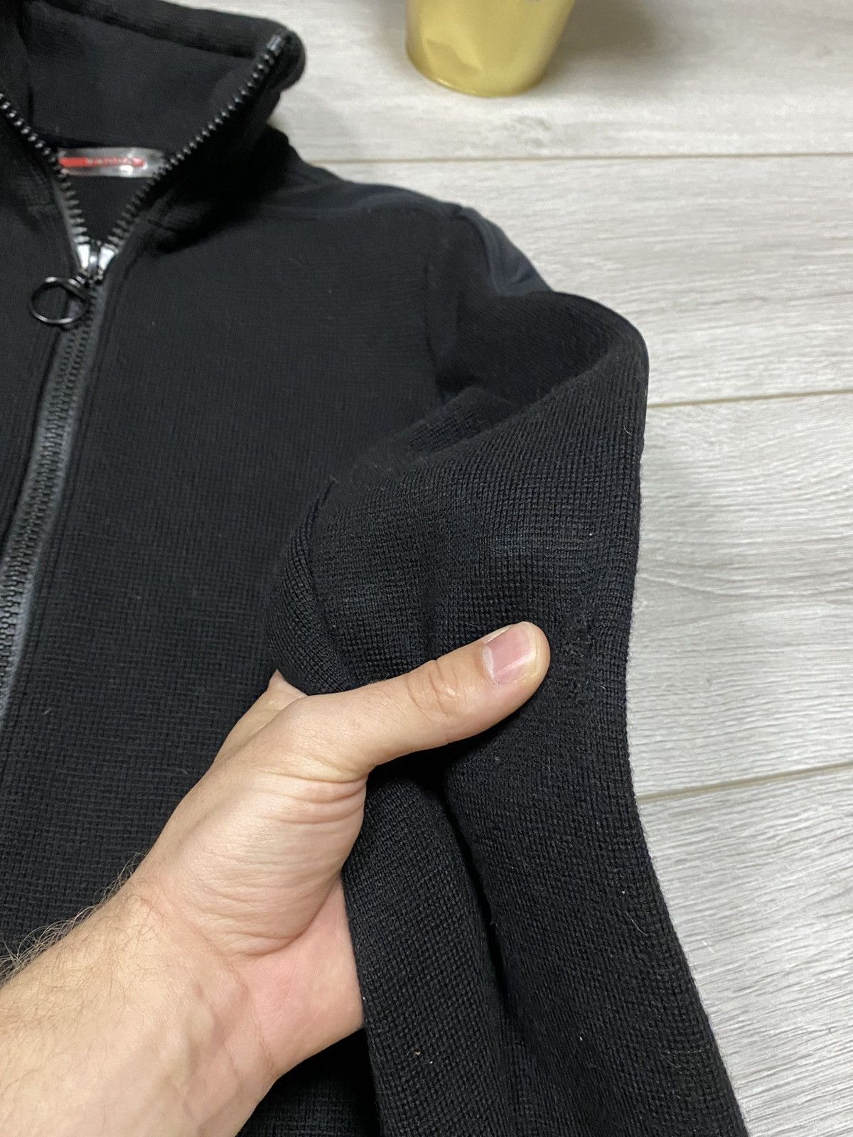 Prada Prada RARE nylon wool sweater zip Size M / US 6-8 / IT 42-44 - 12 Thumbnail