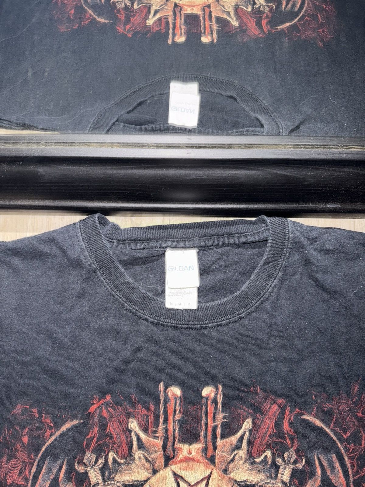 Band Tees × Vintage Vintage / Y2K Slayer World Tour Skull Logo Shirt Size US M / EU 48-50 / 2 - 4 Thumbnail