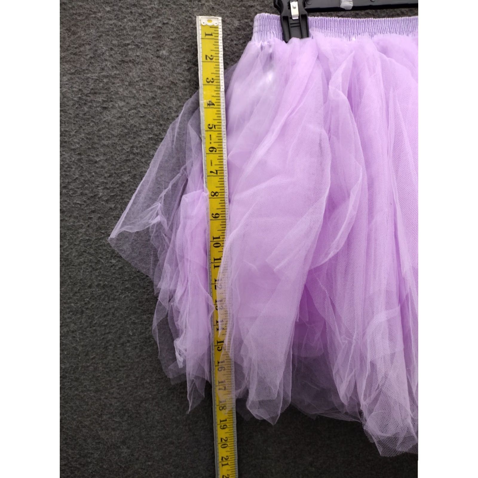 Vintage Women's Tutu Skirt Purple Short Party Dancing Ballet Costume Tulle Size 42" / US 20 - 4 Thumbnail