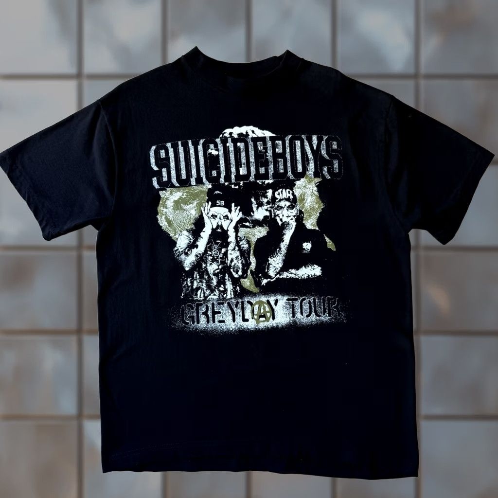 G59 Records G59 Suicide Boys Grey Day Large Black Tour Hip Hop Streetwear Shirt - - Size Size US L / EU 52-54 / 3 - 1 Thumbnail