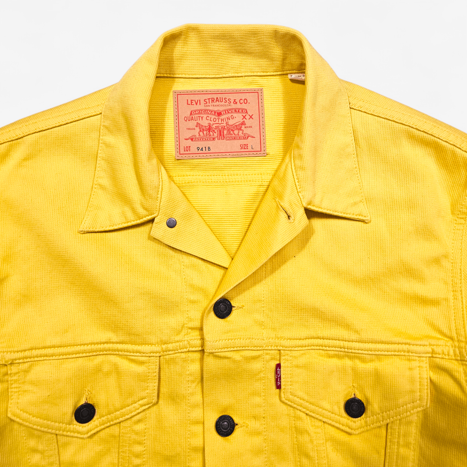 Levi's Vintage Clothing Levi's Vintage Clothing 1960's Trucker 941B Bedford Big E Size US L / EU 52-54 / 3 - 3 Thumbnail