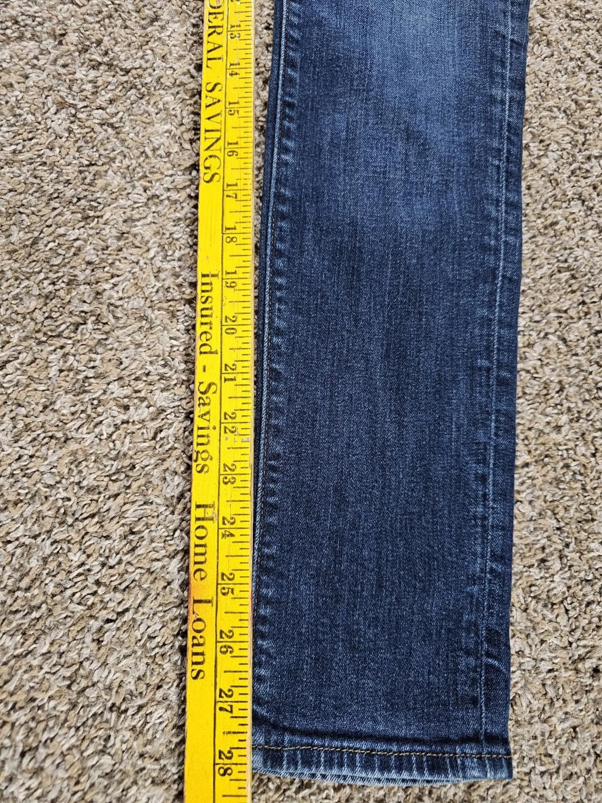 Abercrombie & Fitch Abercrombie & Fitch Felix Super Slim Stretch 28x30(28) Jeans Size US 28 / EU 44 - 4 Thumbnail