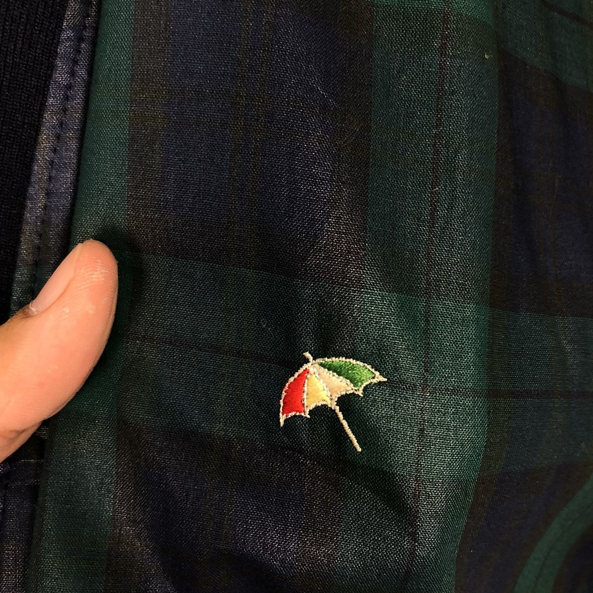 Japanese Brand VINTAGE CARDIGAN BOMBER JACKET ARNOLD PALMER TARTAN DESIGN Size US M / EU 48-50 / 2 - 13 Thumbnail