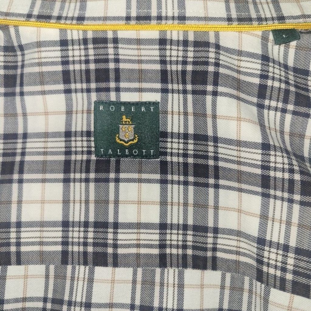 Robert Talbott Robert Talbott Long Sleeve Plaid Shirt Men's. Excellent Size US L / EU 52-54 / 3 - 11 Thumbnail