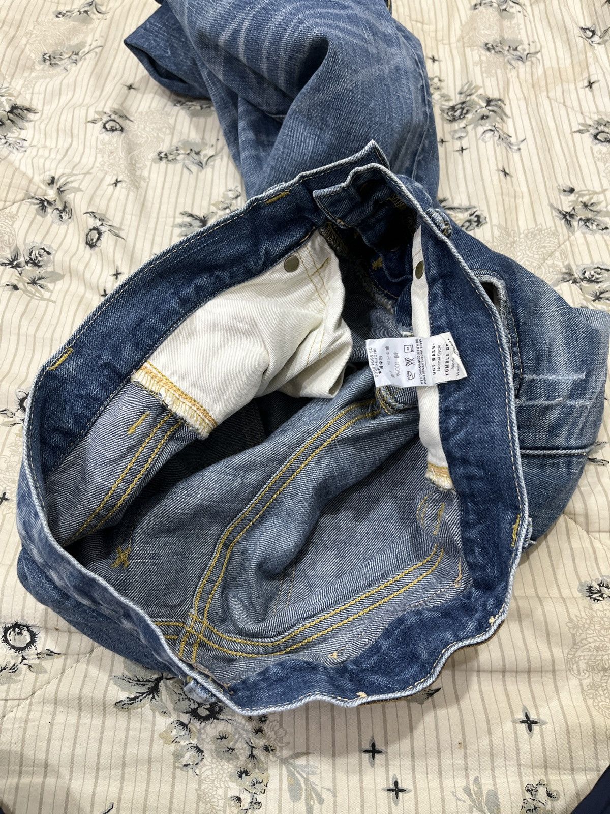 Lee 🔥🔥🔥ARCHIVE LEE SELVEDGE DENIM Size US 30 / EU 46 - 7 Thumbnail