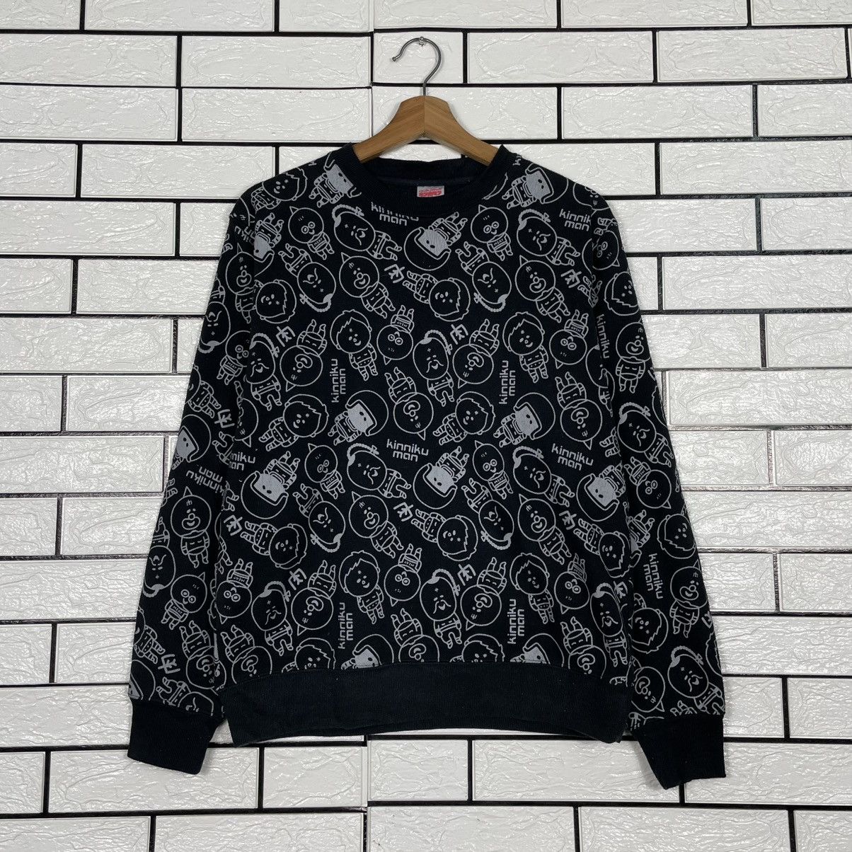 Japanese Brand Kinniku Man Full Print Sweatshirt Size US M / EU 48-50 / 2 - 1 Thumbnail