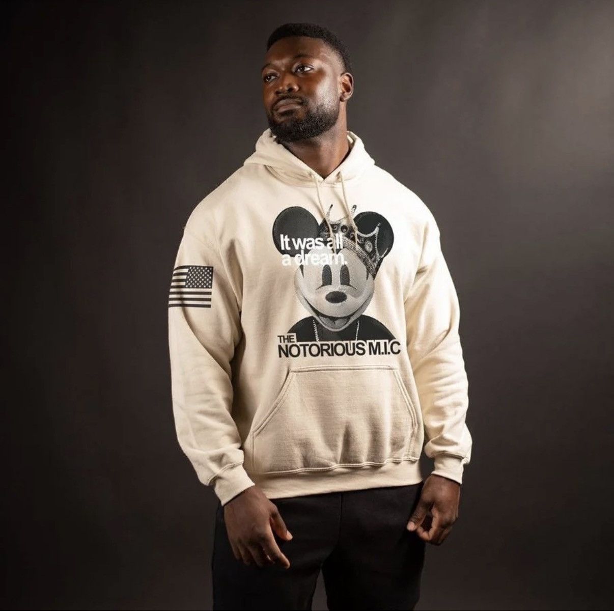 Grunt Style Grunt Style Notorious M.I.C. Graphic Hoodie Size Small Size US S / EU 44-46 / 1 - 1 Thumbnail