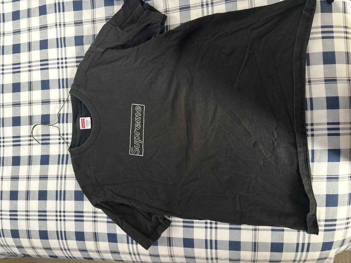 Supreme x Kaws Box Logo Tee