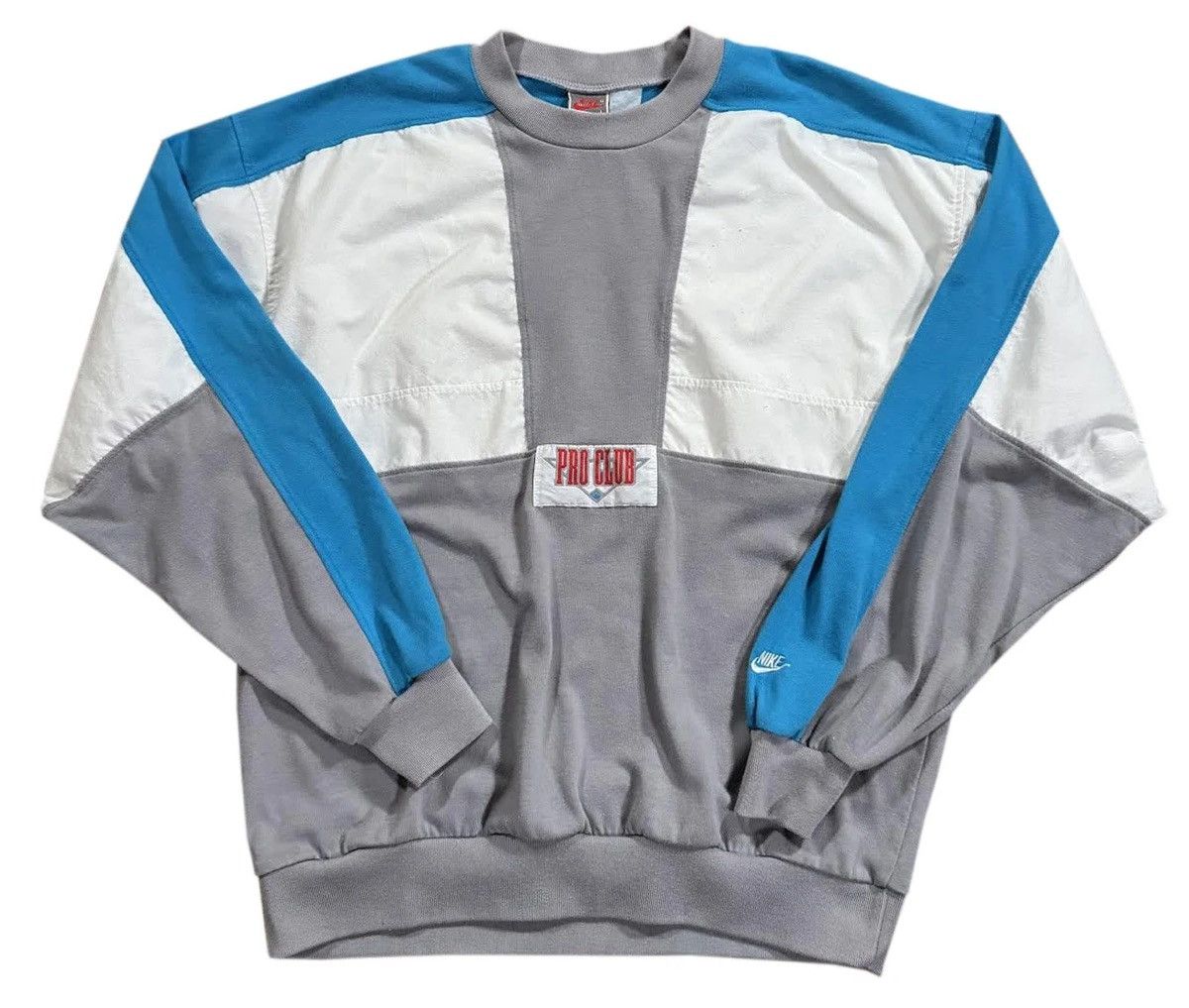Nike Vintage Nike Pro Club Lightweight Sweatshirt (Size L) Size US L / EU 52-54 / 3 - 1 Thumbnail