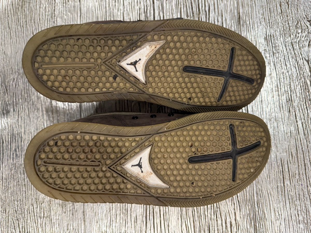 Nike 2008 Jordan Flipsyde Walnut/Khaki-Dark Brown-White Size US 12 / EU 45 - 6 Thumbnail