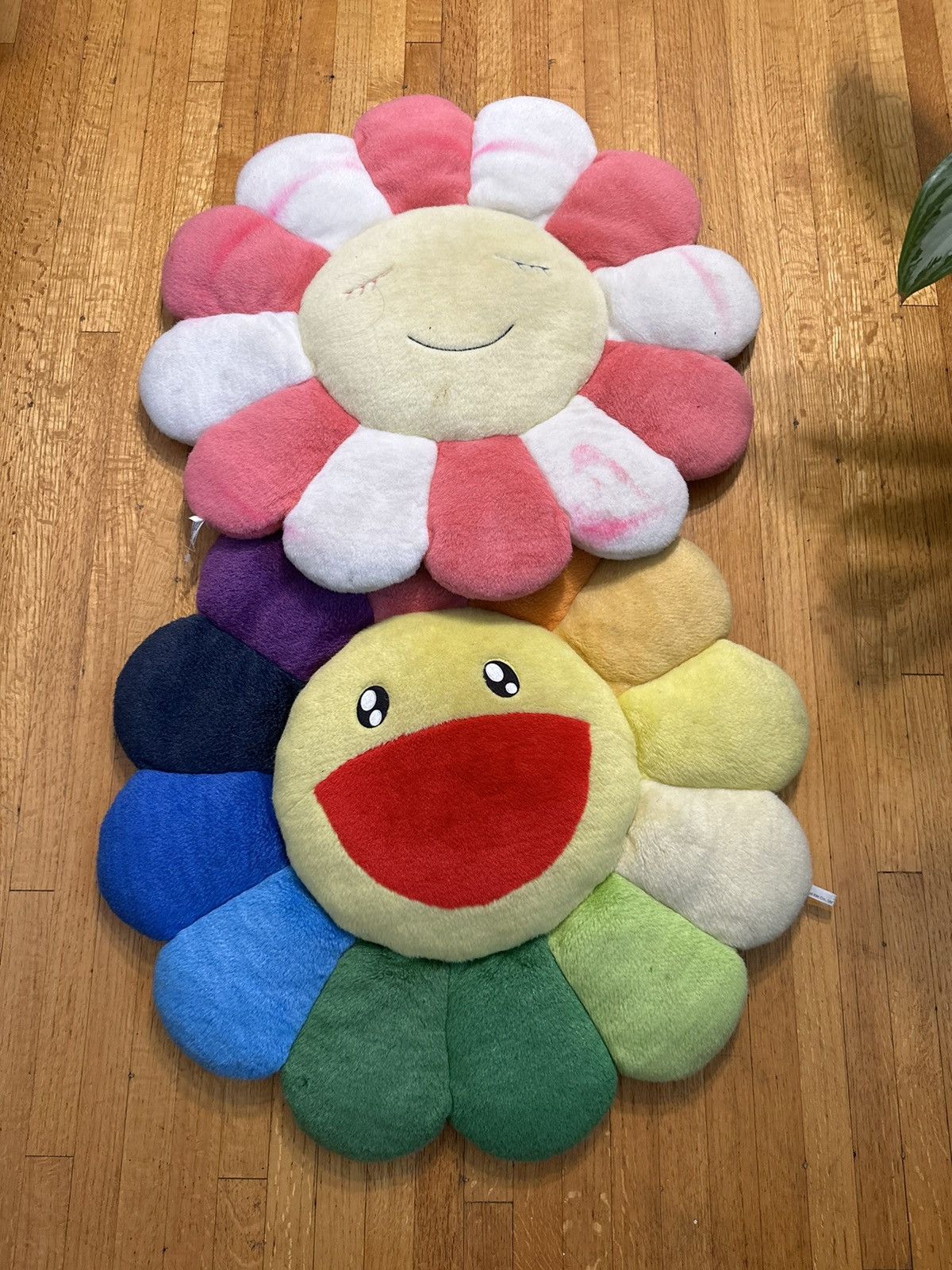 image of Takashi Murakami Flower Pillows in Rainbow, Women's