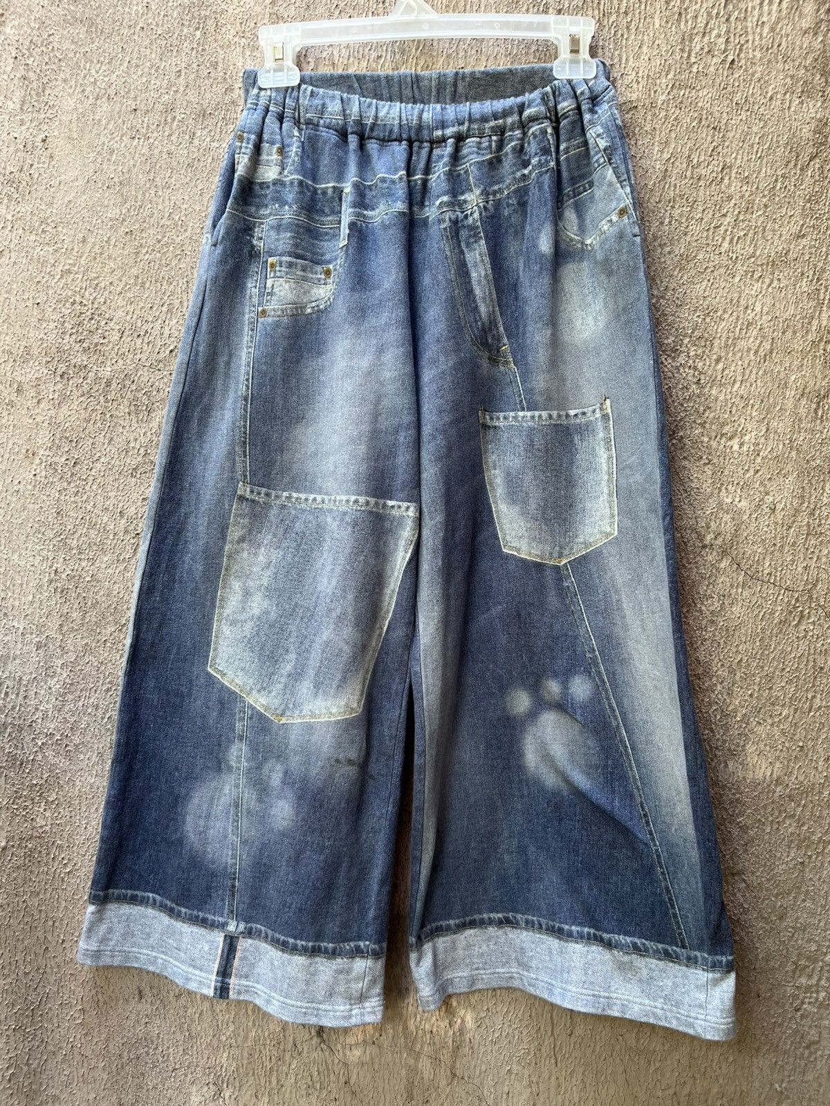 Tsumori Chisato Tsumori chisato Issey miyake wide pants Denim Print Size 26" / US 2 / IT 38 - 2 Thumbnail
