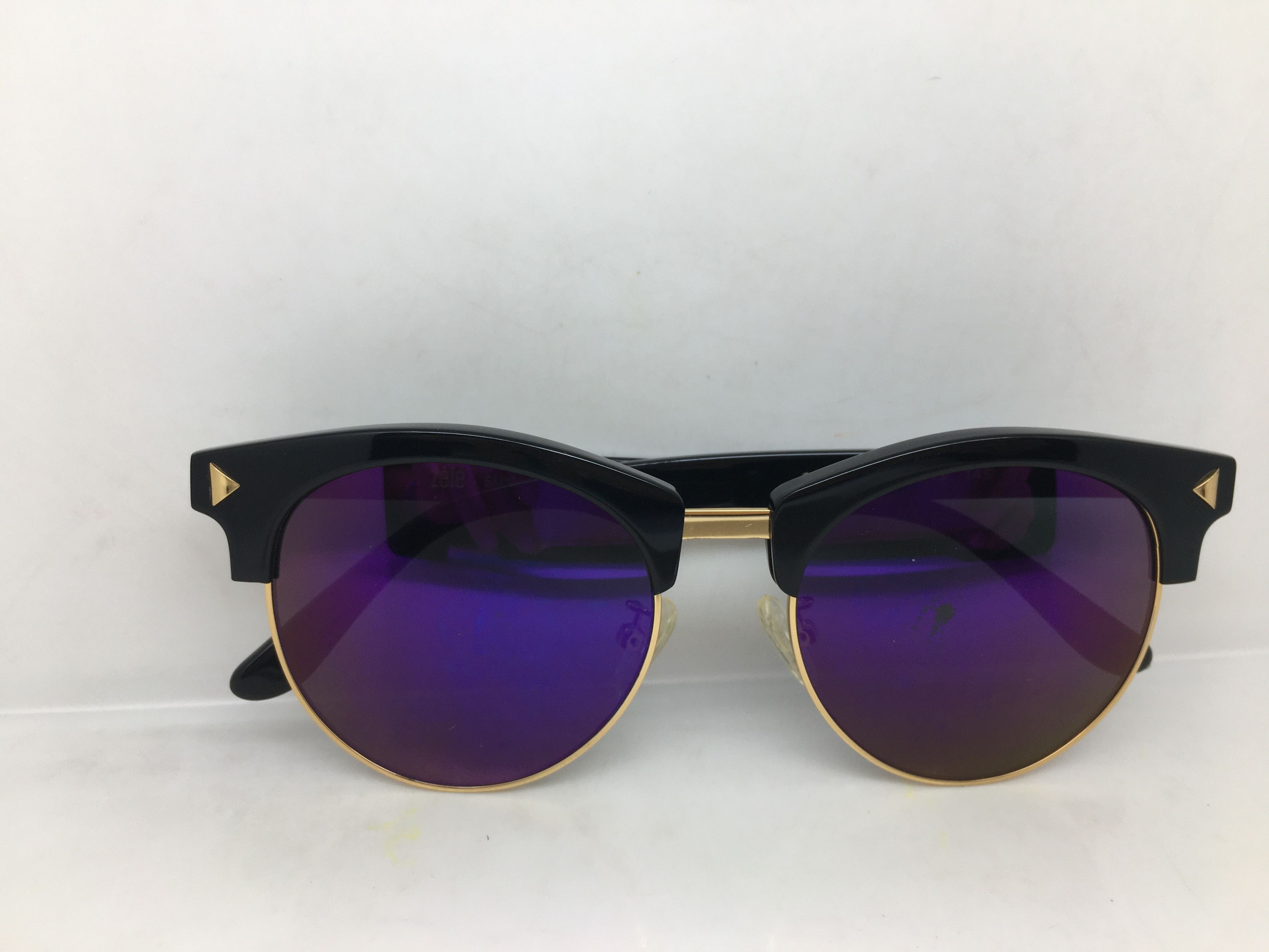 Other Zele Malcolm X Black Gold Sunglasses Frame Size ONE SIZE - 8 Thumbnail