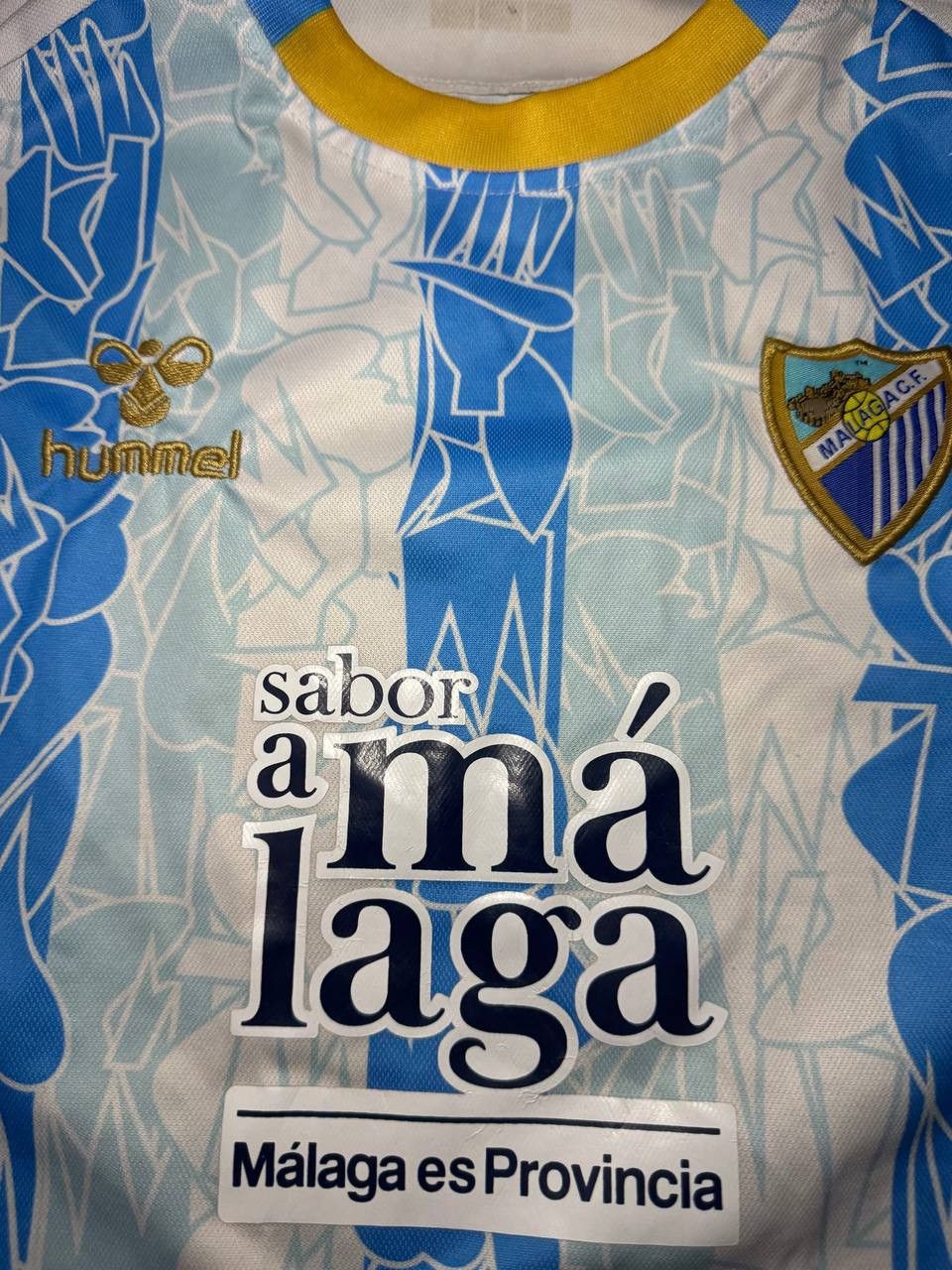 Hummel Hummel Malaga CF 2024-2025 home soccer jersey Size US S / EU 44-46 / 1 - 4 Thumbnail