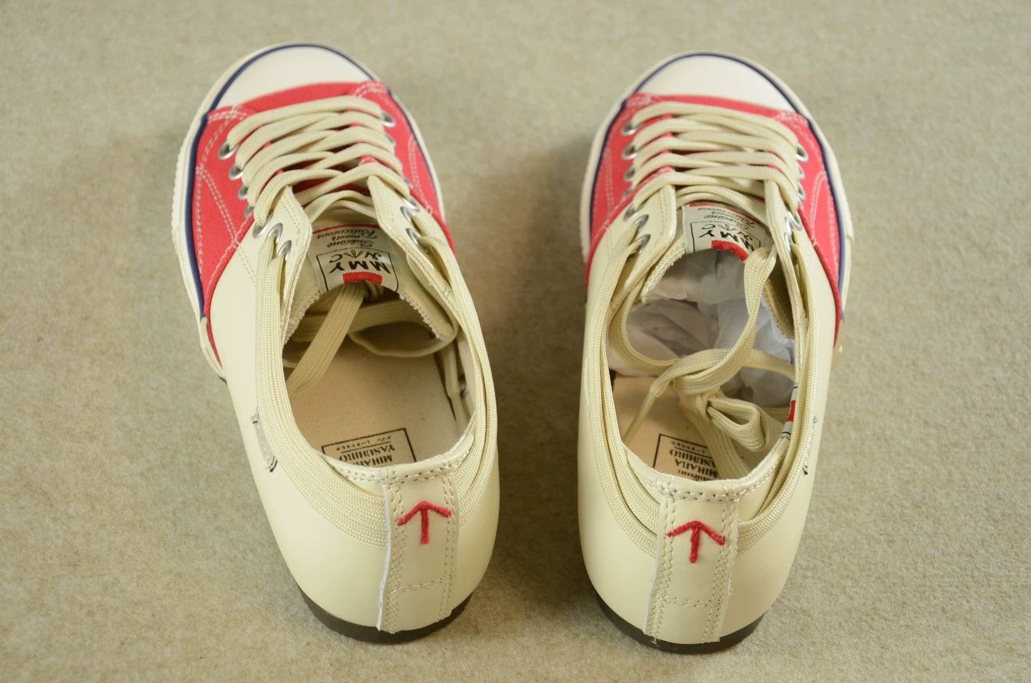 Maison MIHARA YASUHIRO Mihara Yasuhiro × Nigel Cabourn Colorblock Leather Sneakers Size US 8 / EU 41 - 5 Thumbnail