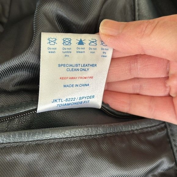 7Diamonds 7 Diamonds 100% Leather Bomber Jacket Slate Blue Men’s M Size US M / EU 48-50 / 2 - 9 Thumbnail