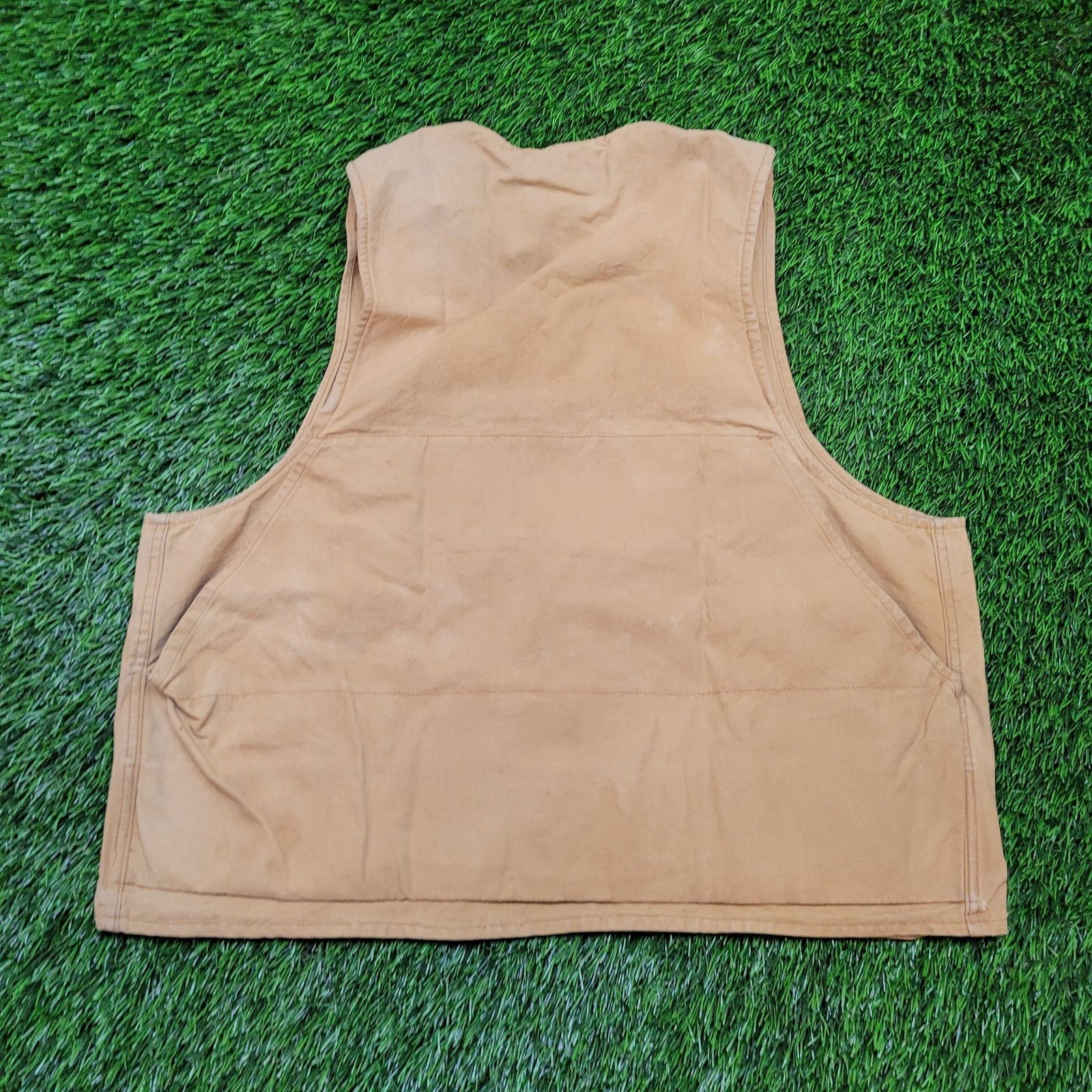 Vintage VTG 60s Drybak Canvas Hunting Vest Medium Short Cropped Fit Size US M / EU 48-50 / 2 - 6 Thumbnail