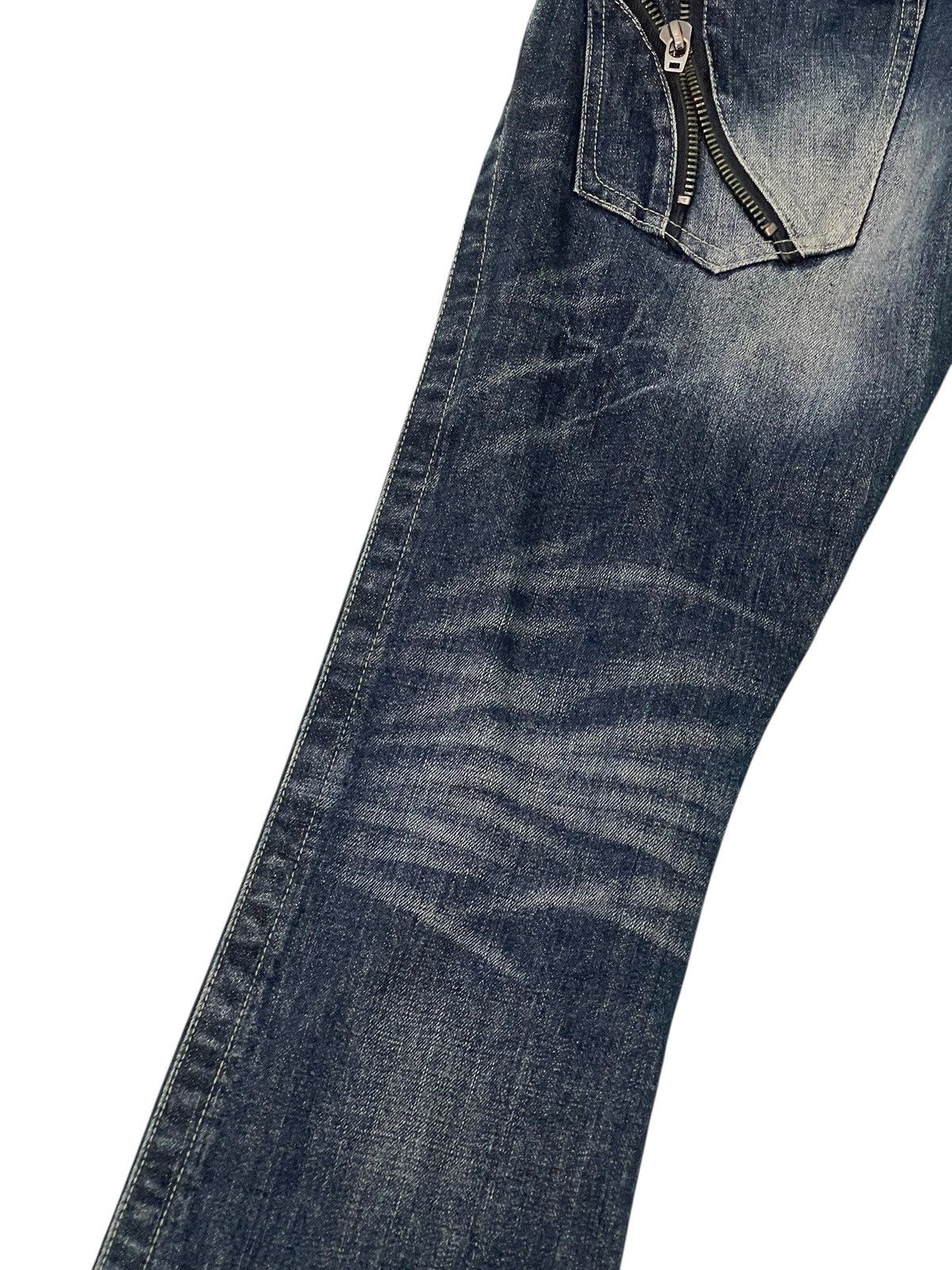 Le Grande Bleu (L.G.B.) Flare Jeans Semantic Design Chrome Dior Erd cdg amiri 2🟦9 Size US 31 - 18 Thumbnail