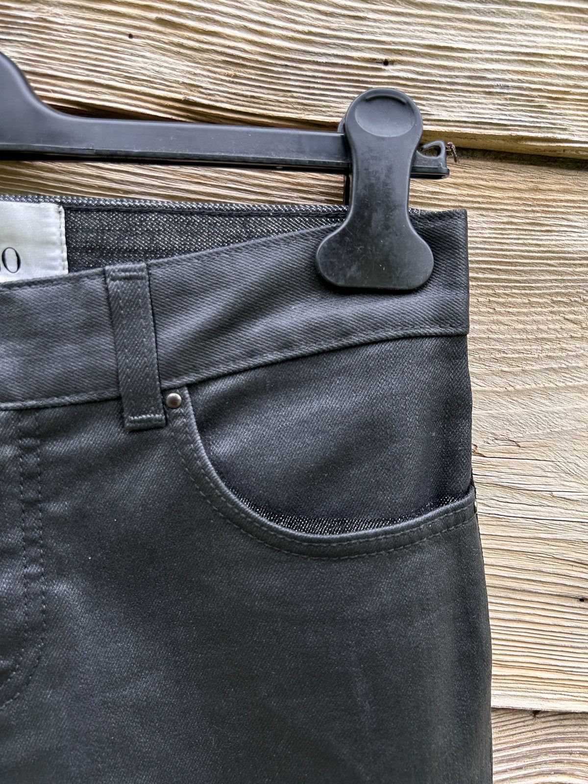Valentino BNWT Valentino Leather Style Denim Mom Jeans Black Size 28" / US 6 / IT 42 - 4 Thumbnail