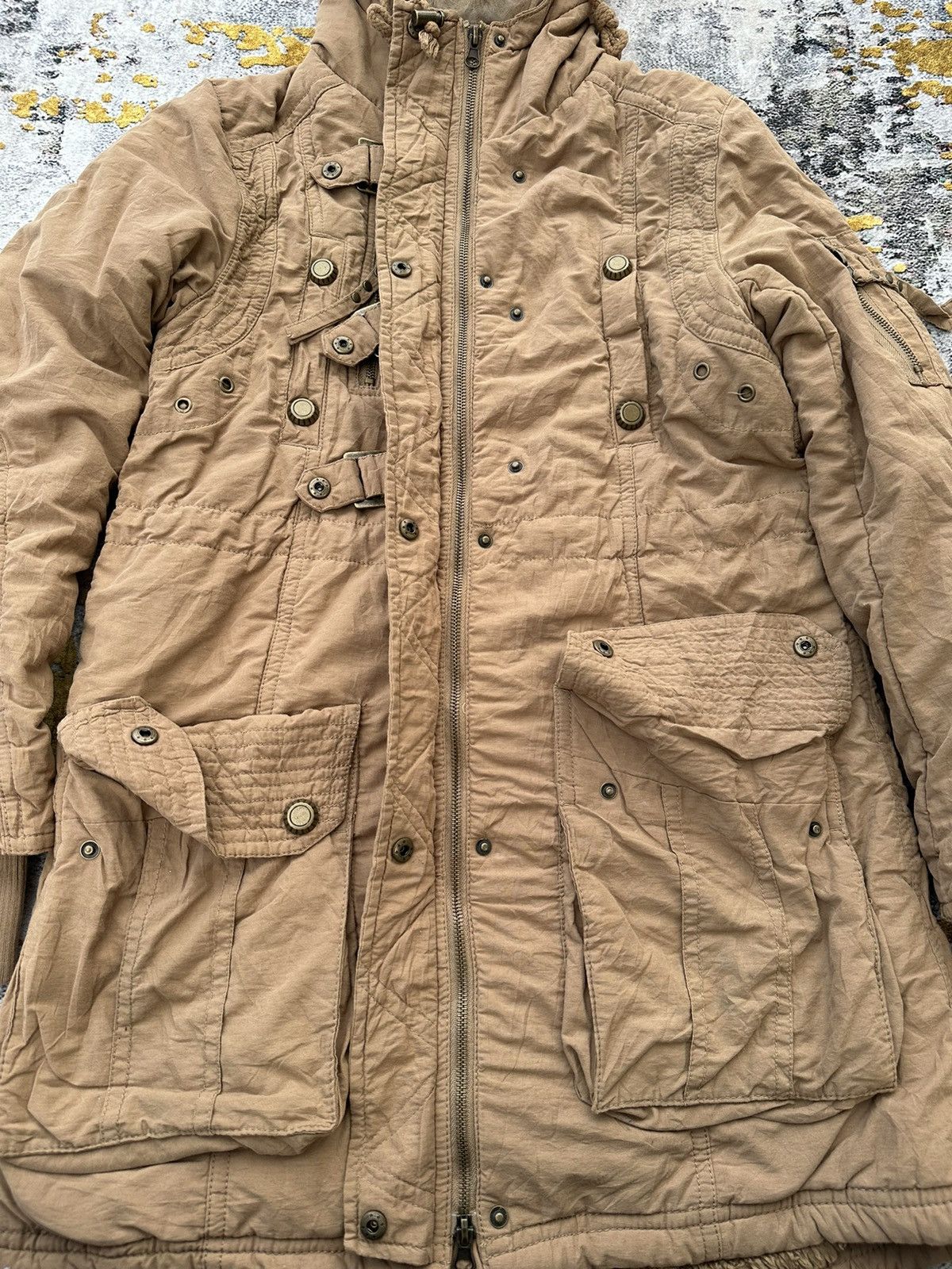 Beauty Beast FAUX FUR Jacket Playboi Carti Style Archive Ozoc WINTER Size US M / EU 48-50 / 2 - 10 Thumbnail