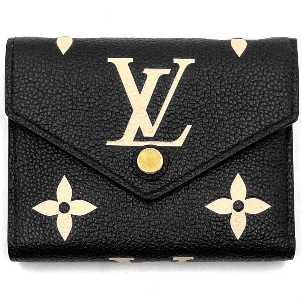 Louis Vuitton Monogram Imprint Portefeuille Victorine Mini Wallet