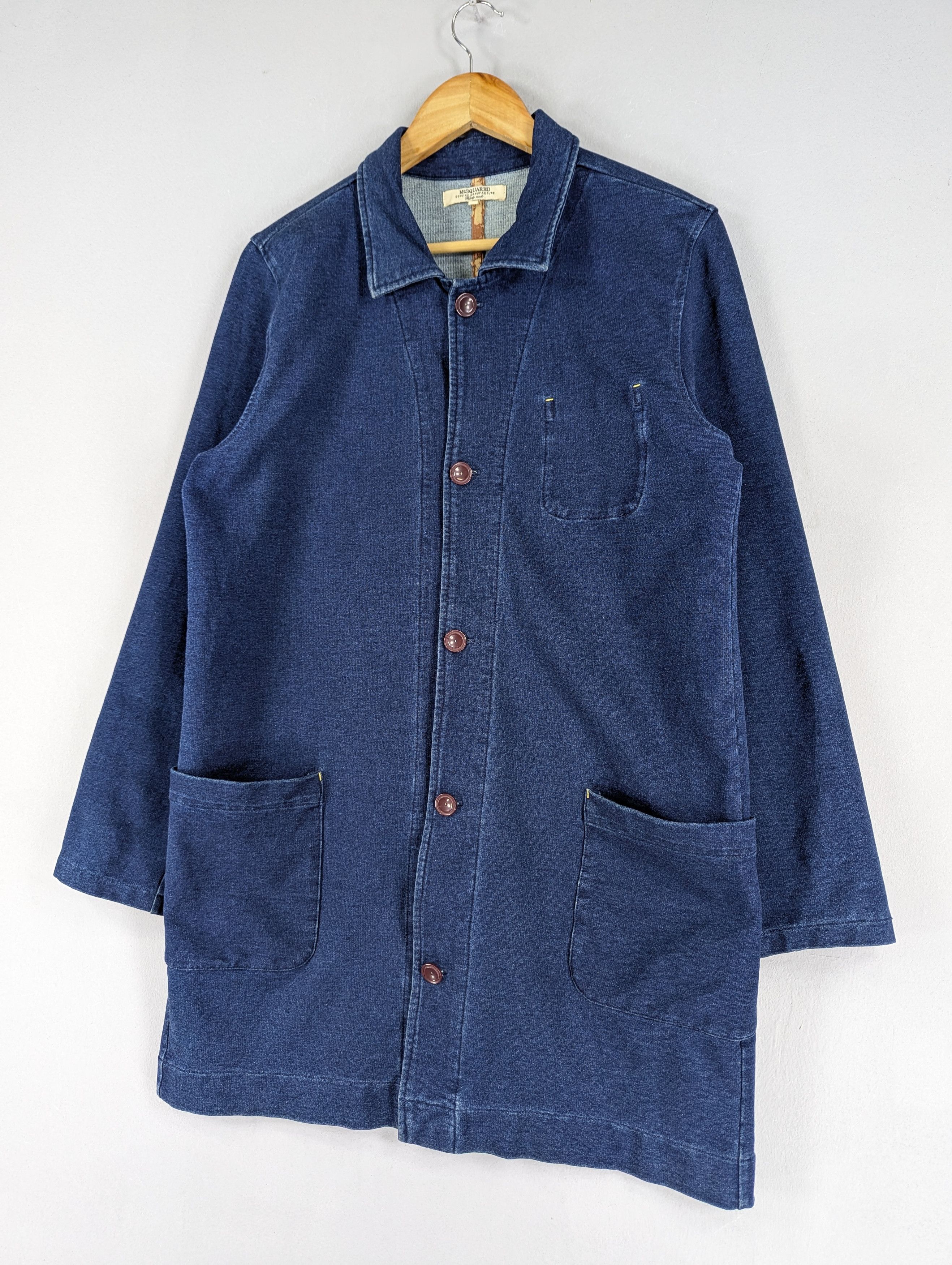 Japanese Brand M2squared Button Ups Chore Style Jacket Size L / US 10 / IT 46 - 2 Thumbnail