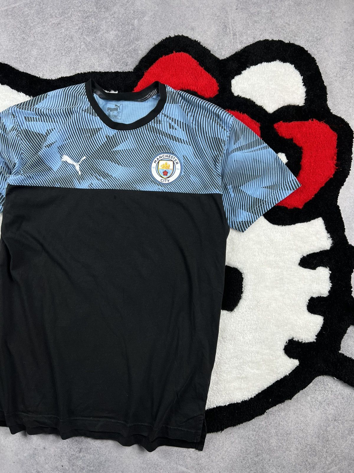 Puma Puma Manchester City 2019/2020 Football Soccer Cotton Shirt Size US M / EU 48-50 / 2 - 3 Thumbnail