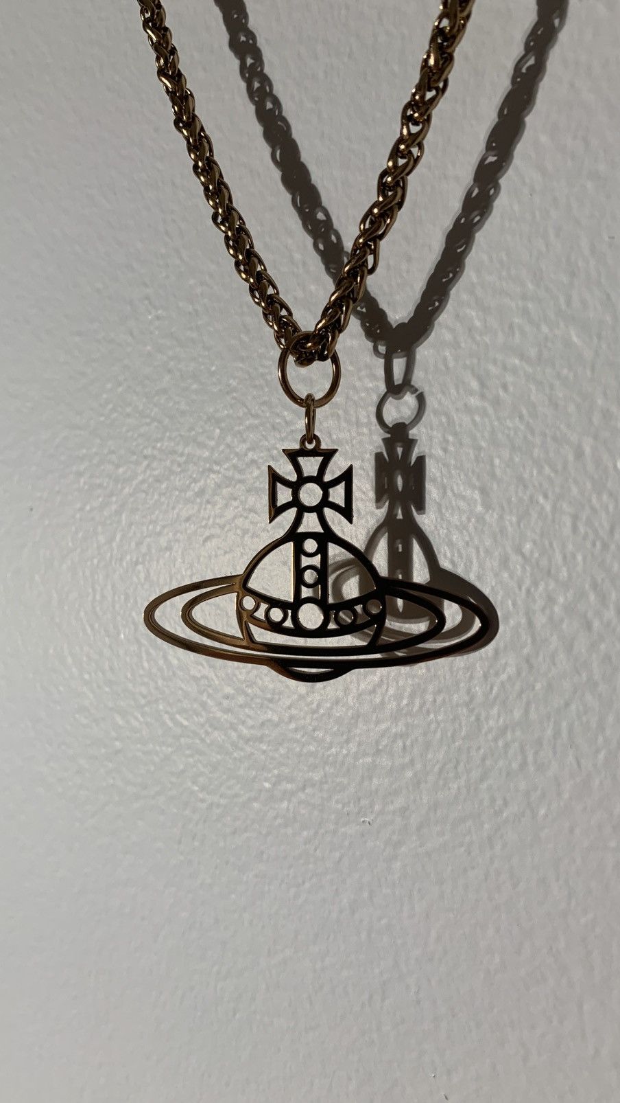 Vivienne Westwood Rose Gold Vivienne Westwood Pendant Size ONE SIZE - 1 Thumbnail