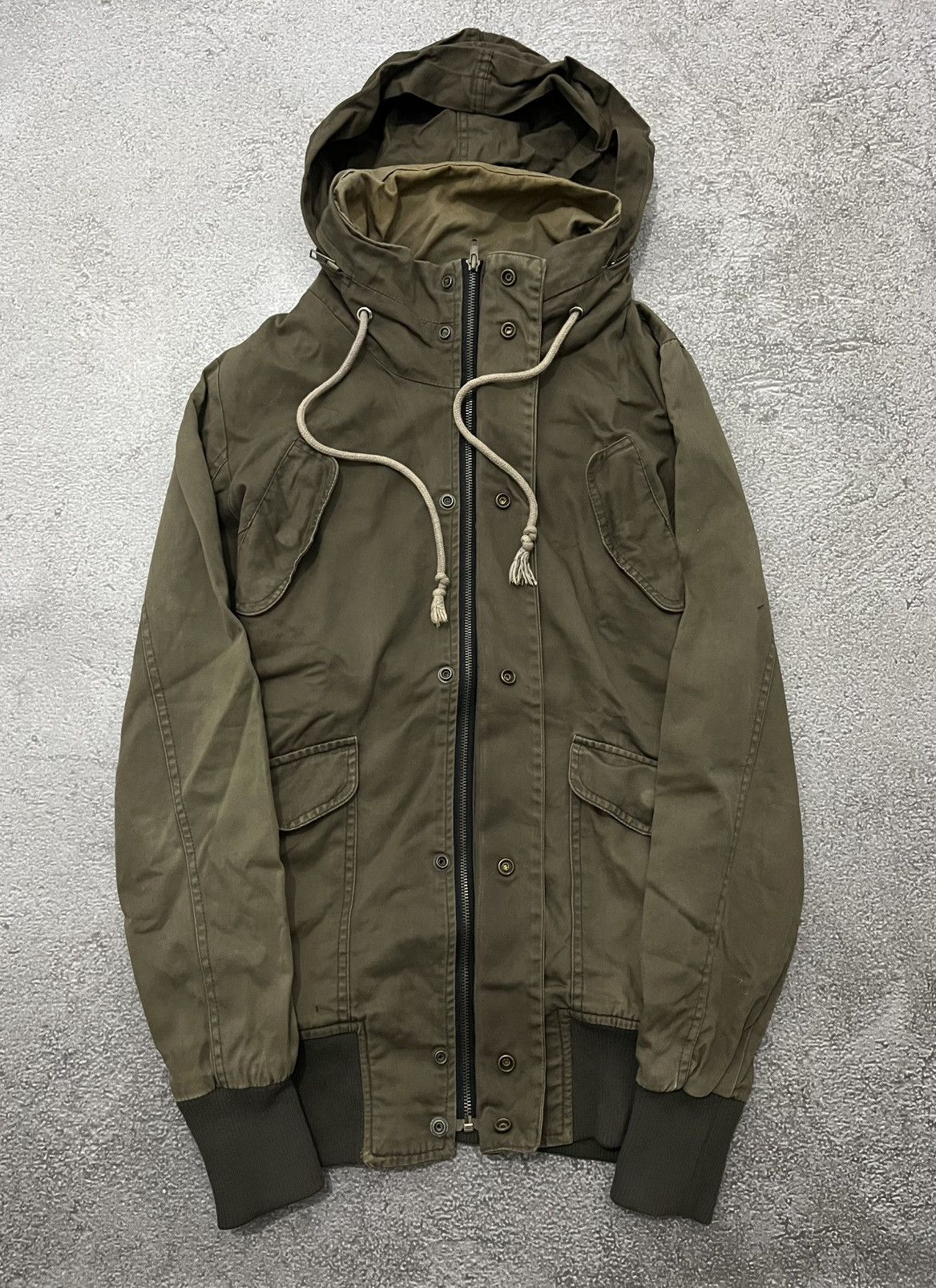 Japanese Brand Japanese Ggumihio Bono Hood Kanvas Jacket LGB GOA Style Size US M / EU 48-50 / 2 - 1 Thumbnail