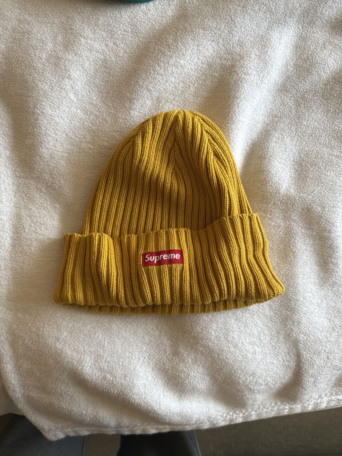 Supreme Mustard Supreme Beanie Size ONE SIZE - 2 Thumbnail