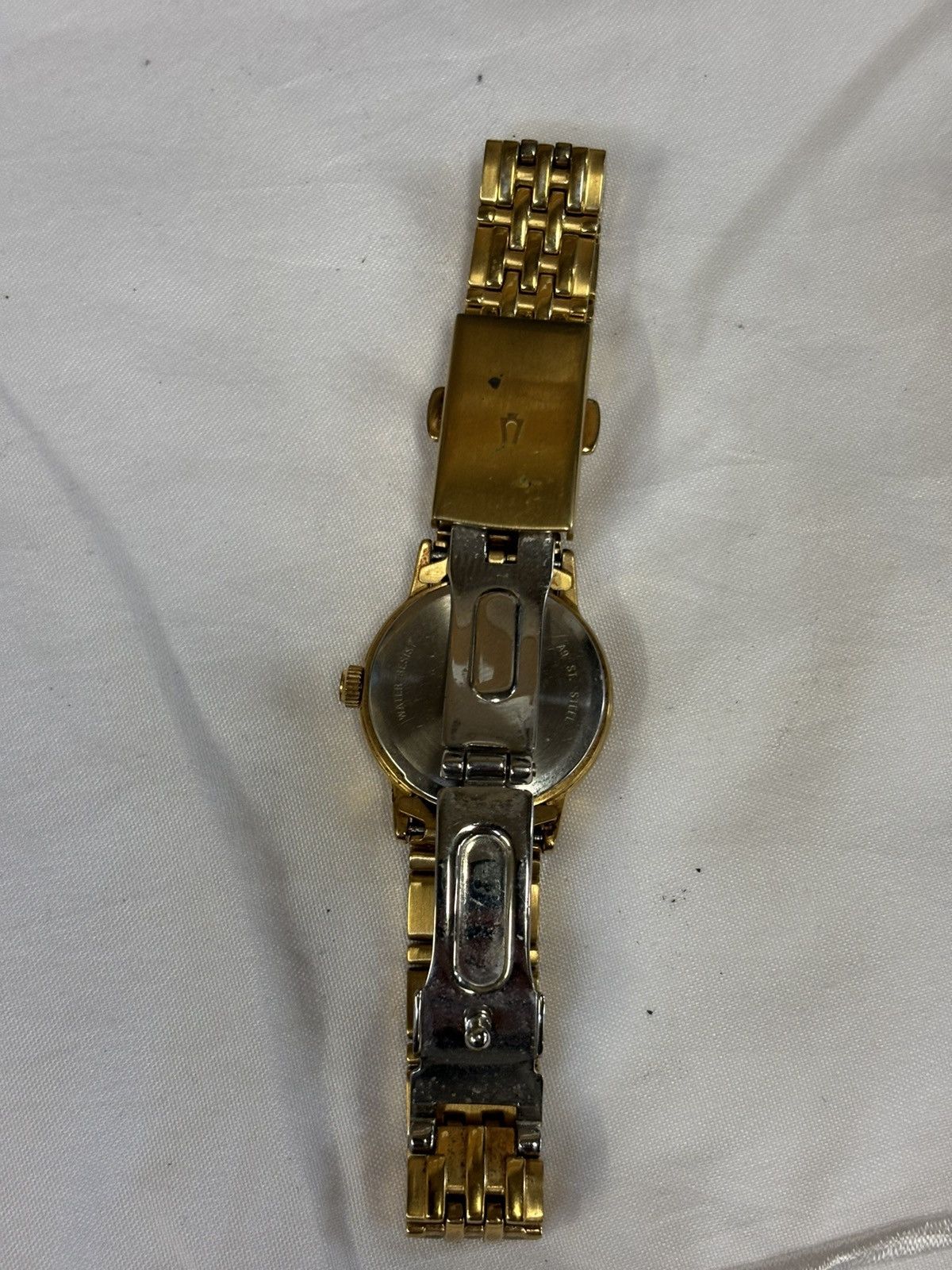 Bulova Bulova C960599 Gold Tone Womens Watch! New Battery. Size ONE SIZE - 7 Thumbnail