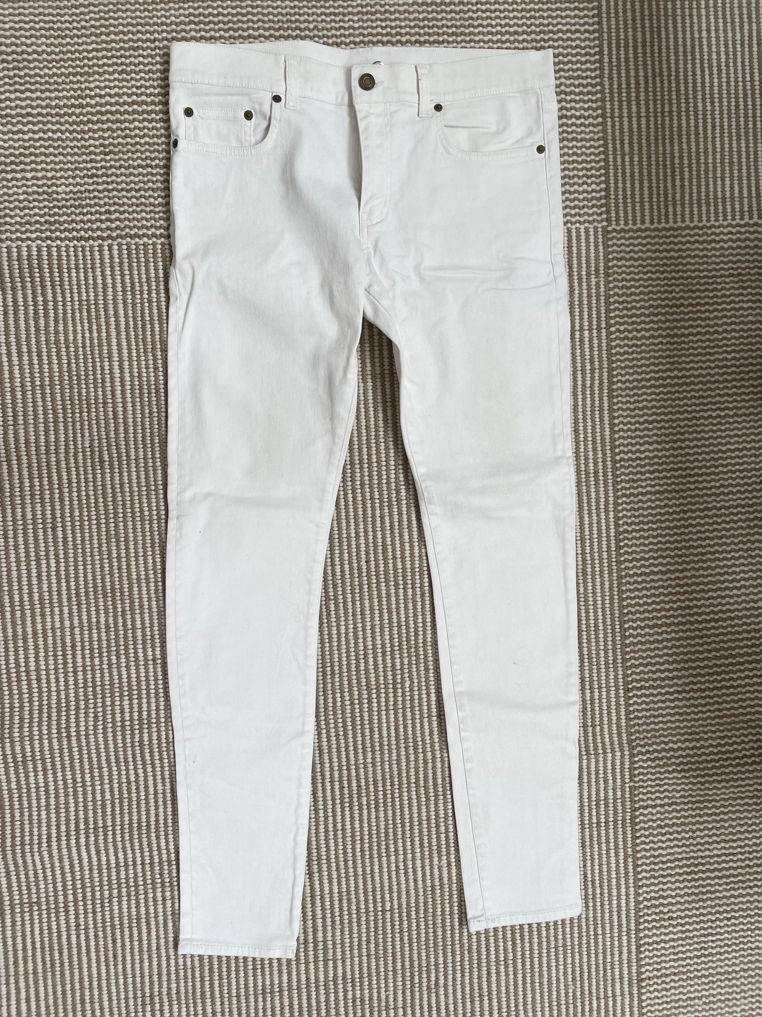Saint Laurent Paris SS14 White D01 Denim Size US 32 / EU 48 - 1 Thumbnail