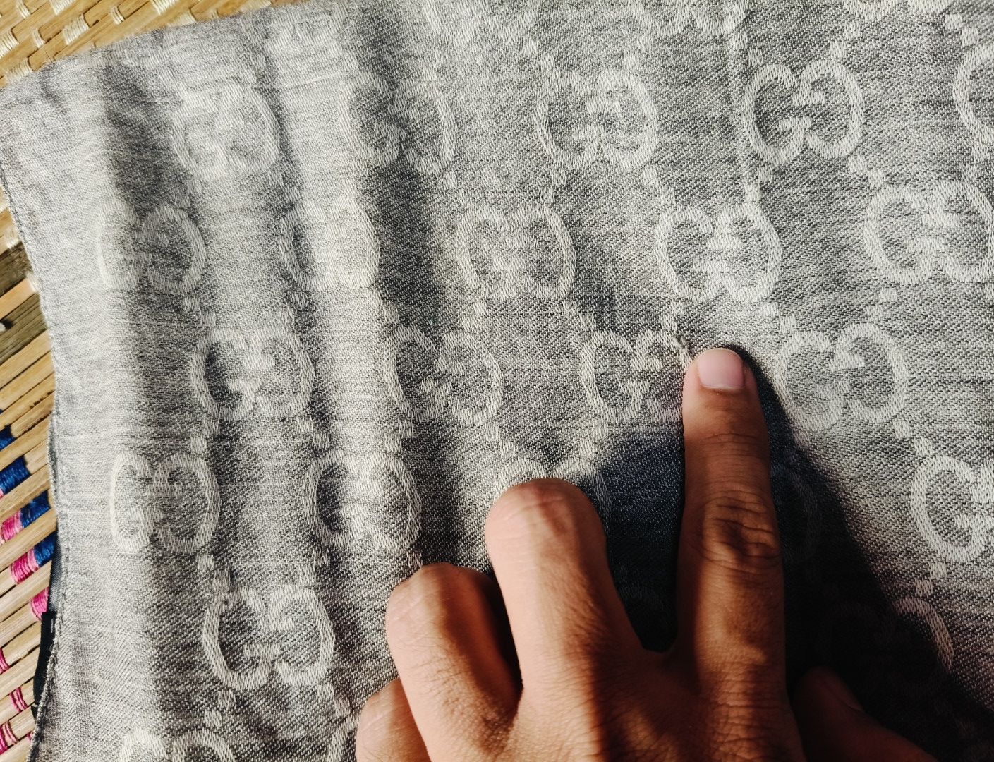 Gucci GUCCI MONOGRAM WOOL SCARF Size ONE SIZE - 13 Thumbnail